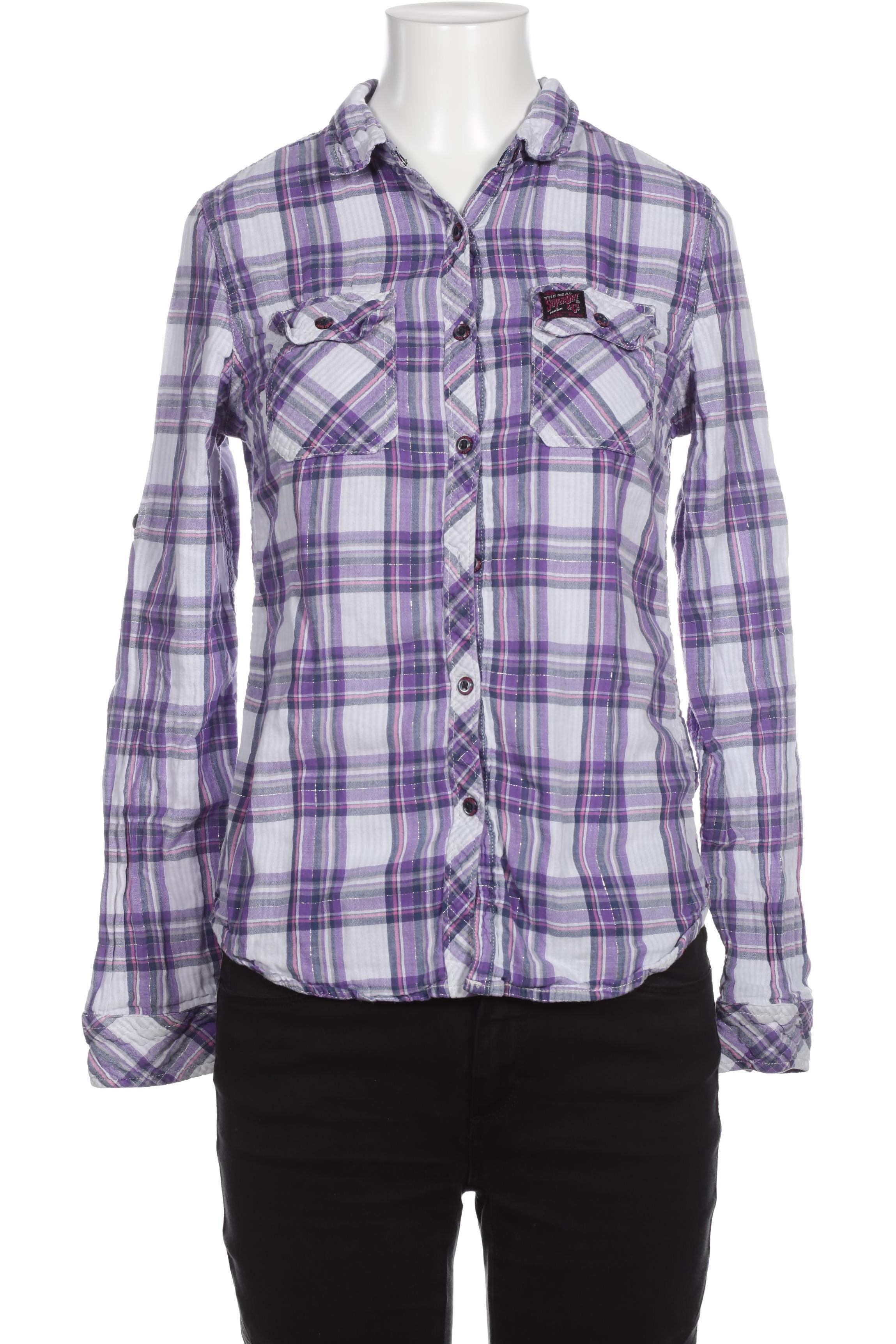 

Superdry Damen Bluse, flieder, Gr.