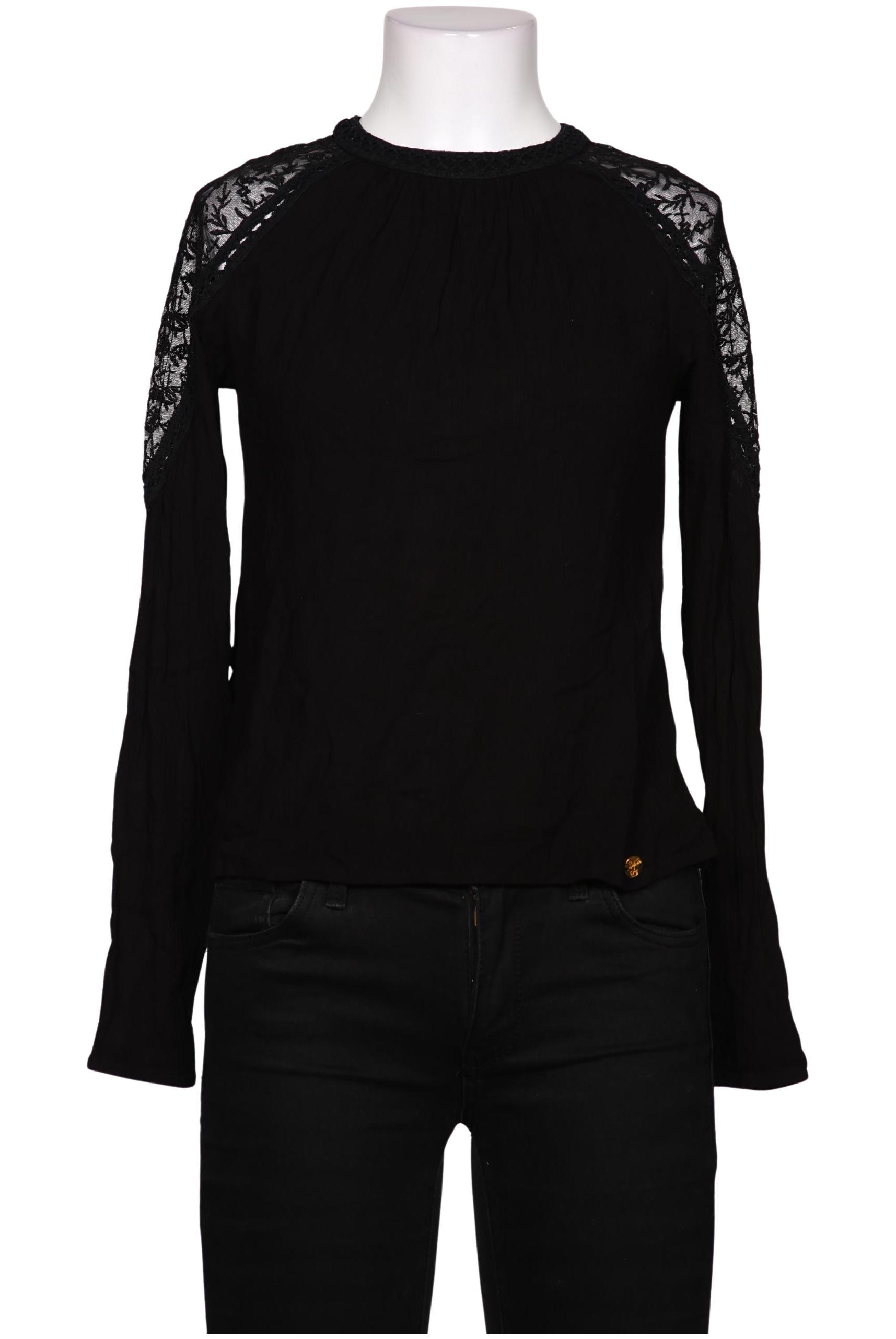 

Superdry Damen Bluse, schwarz, Gr. 34