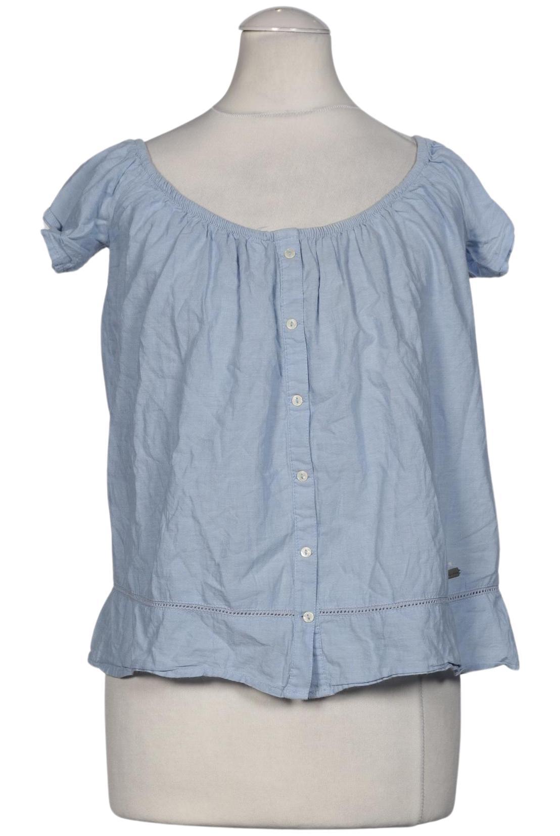 

Superdry Damen Bluse, hellblau, Gr. 36