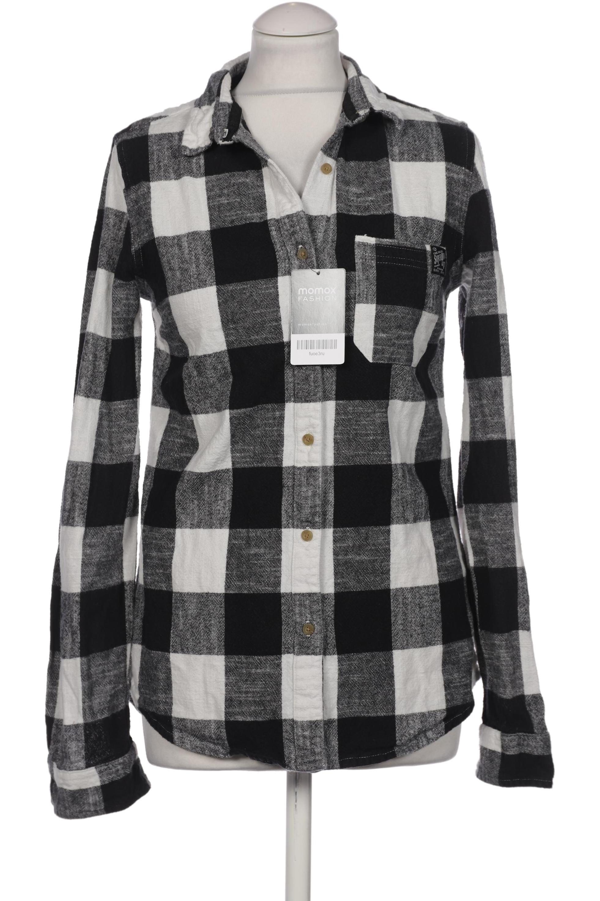 

Superdry Damen Bluse, schwarz, Gr. 36