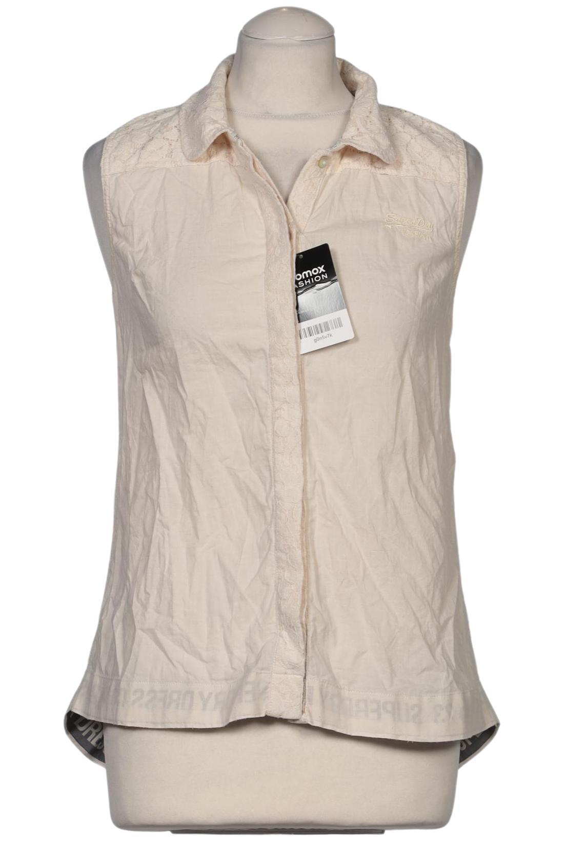 

Superdry Damen Bluse, cremeweiß, Gr. 36