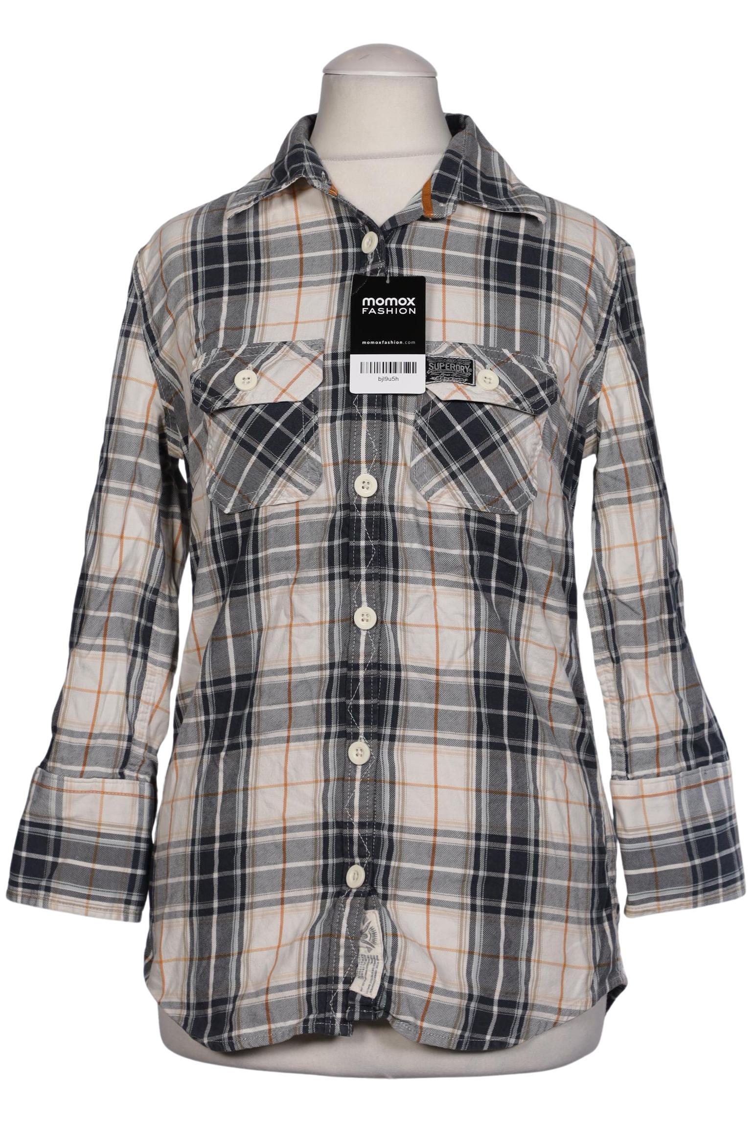 

Superdry Damen Bluse, marineblau, Gr. 34