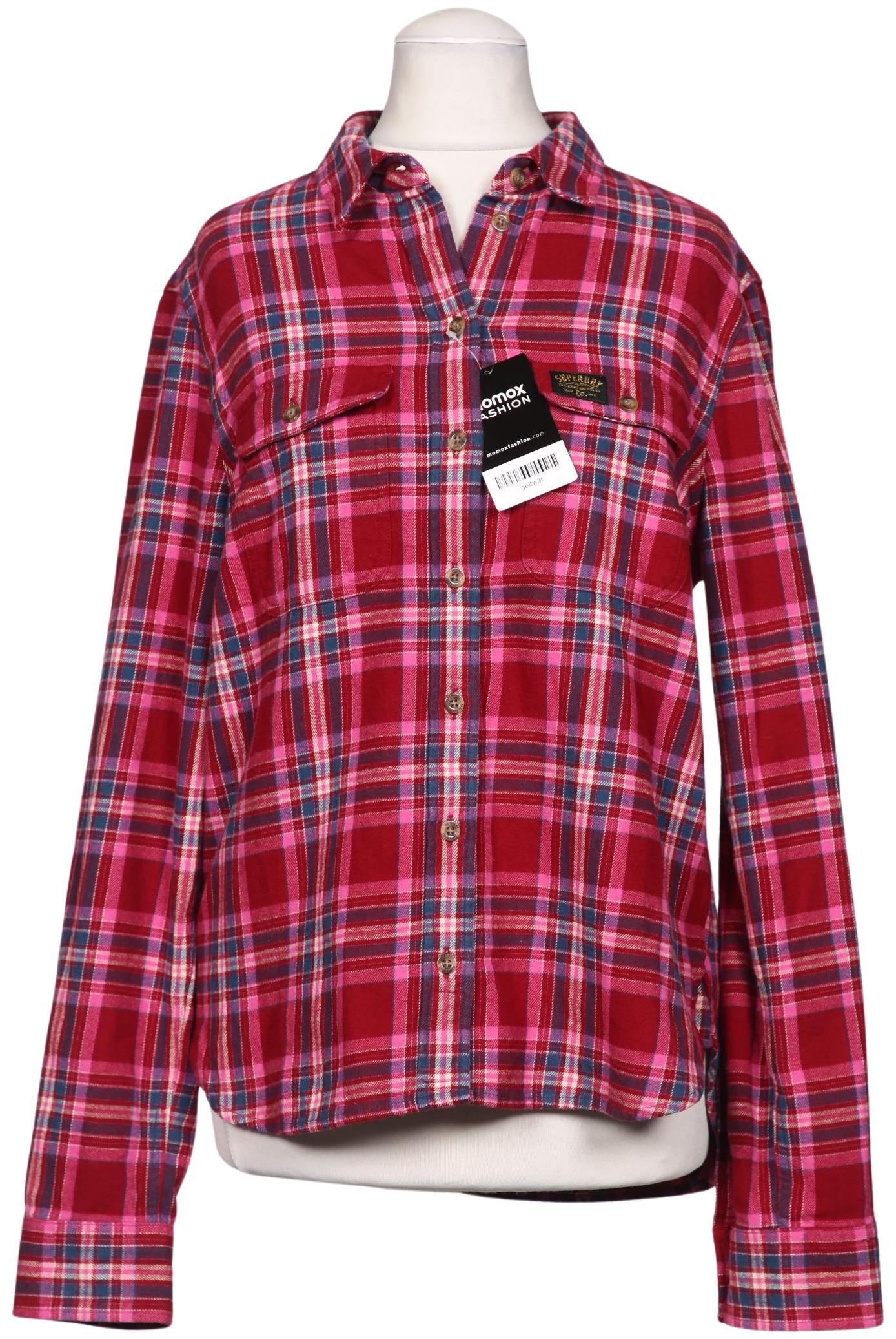 

Superdry Damen Bluse, rot, Gr. 36