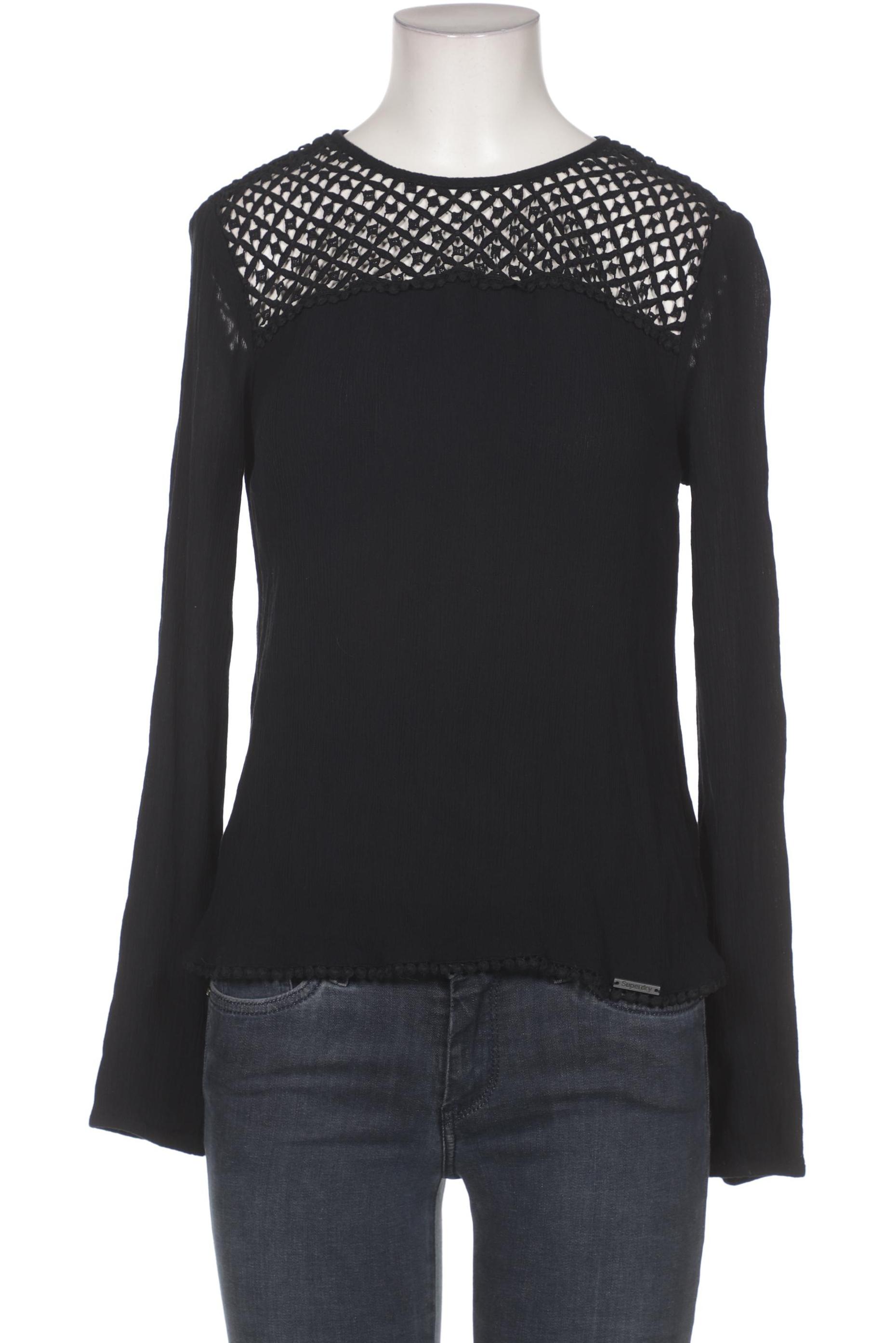

Superdry Damen Bluse, marineblau, Gr. 38