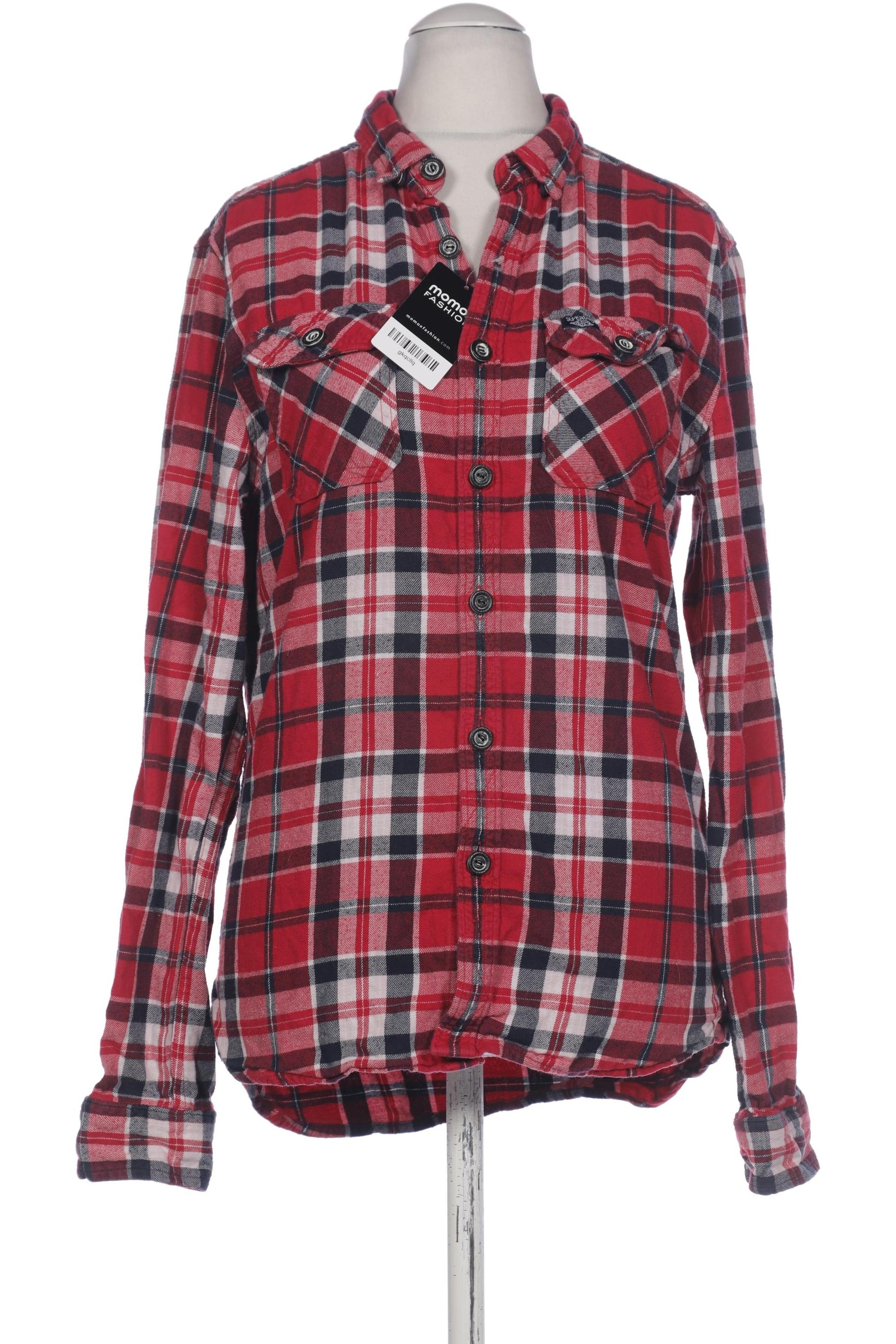 

Superdry Damen Bluse, bordeaux, Gr. 38
