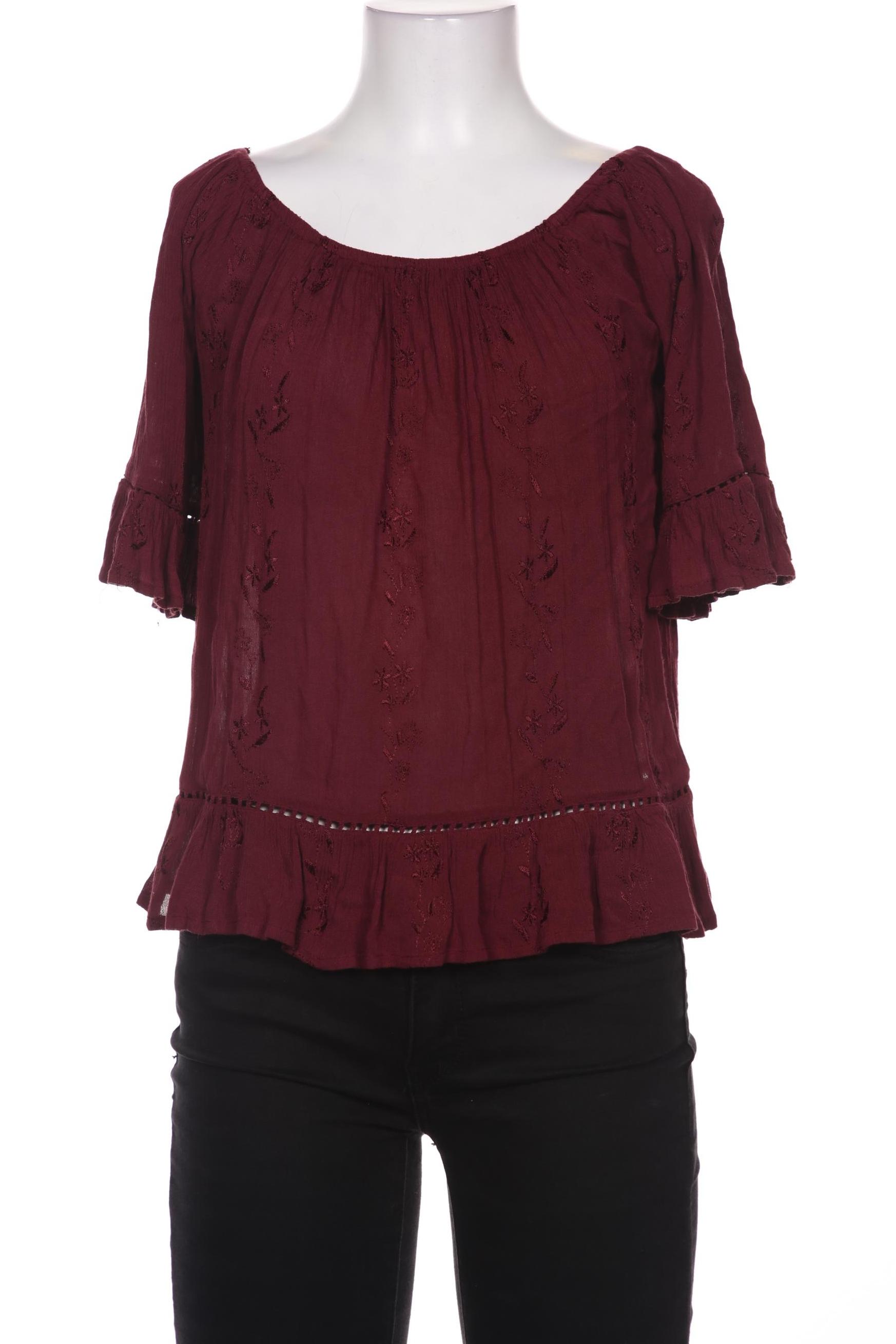 

Superdry Damen Bluse, bordeaux, Gr. 36