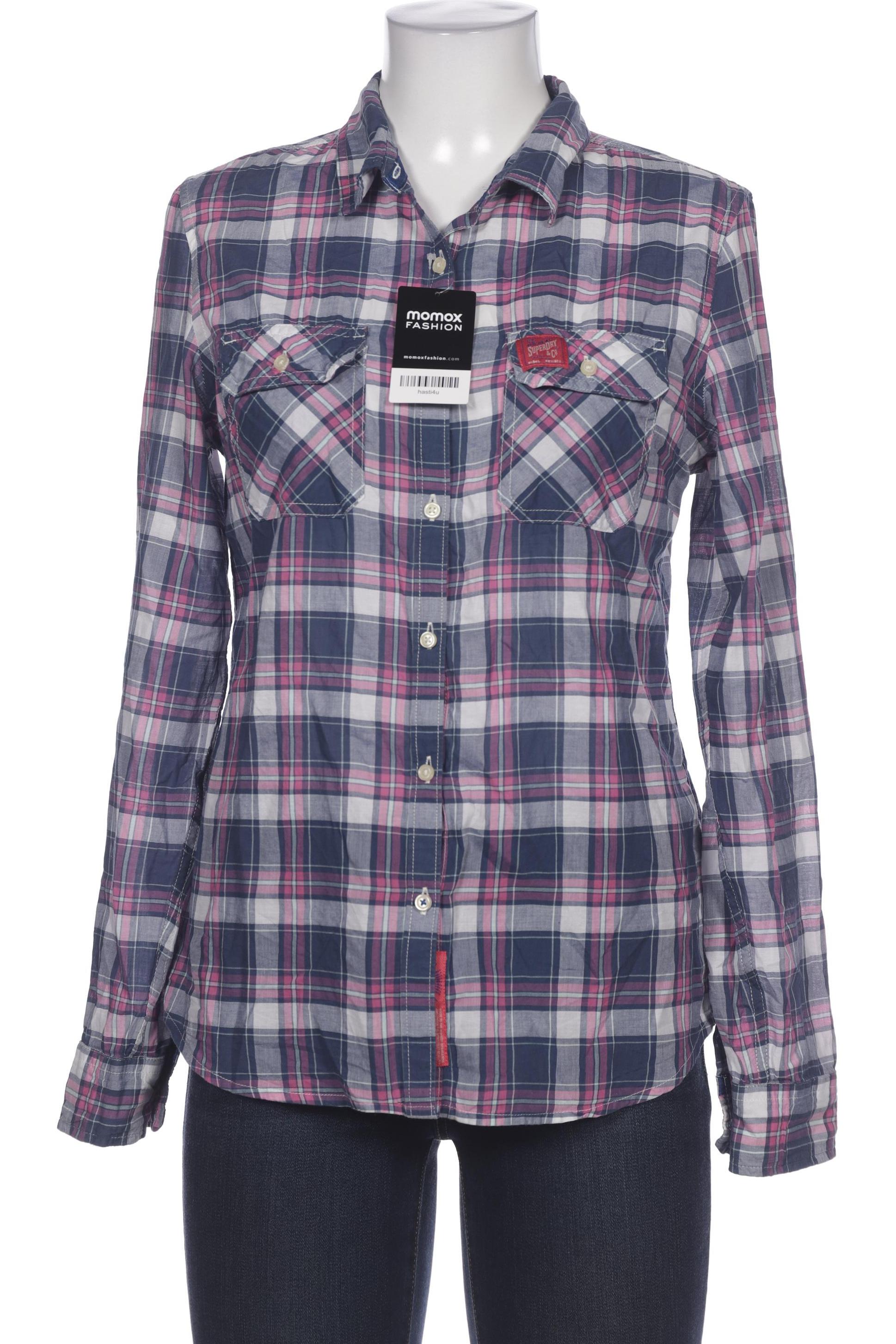 

Superdry Damen Bluse, marineblau, Gr. 38