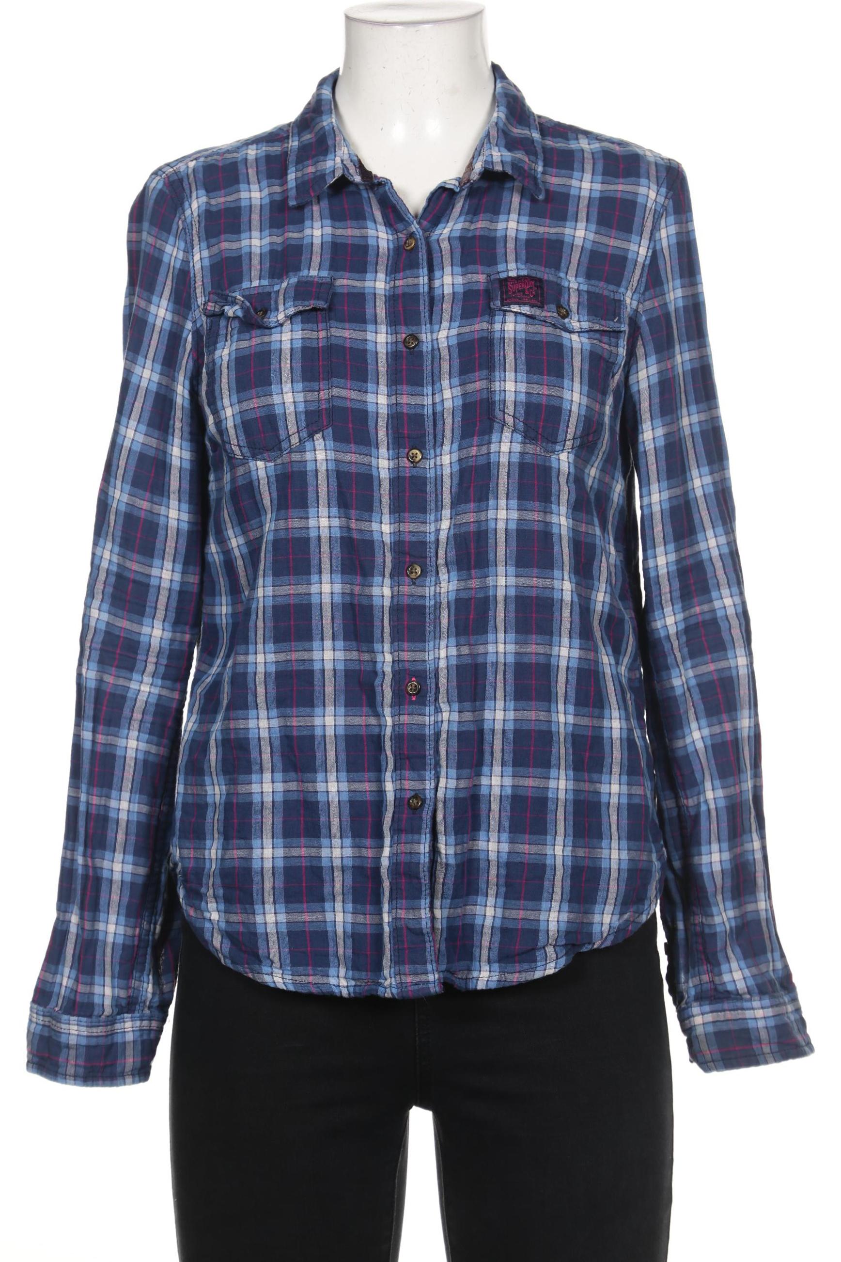 

Superdry Damen Bluse, marineblau, Gr. 38