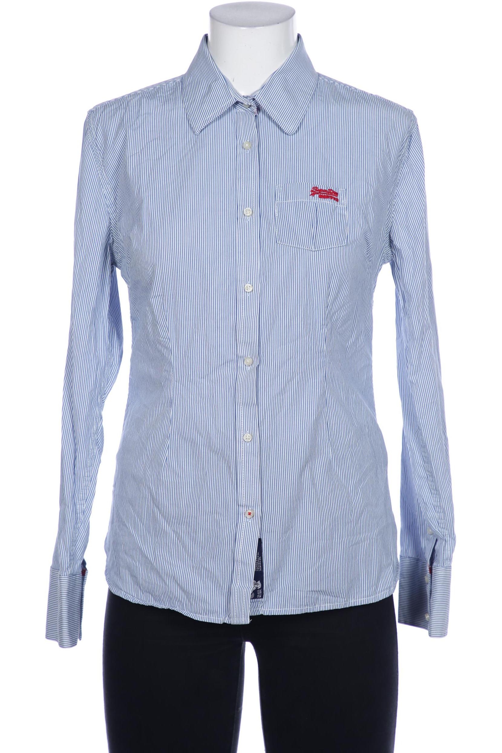 

Superdry Damen Bluse, hellblau