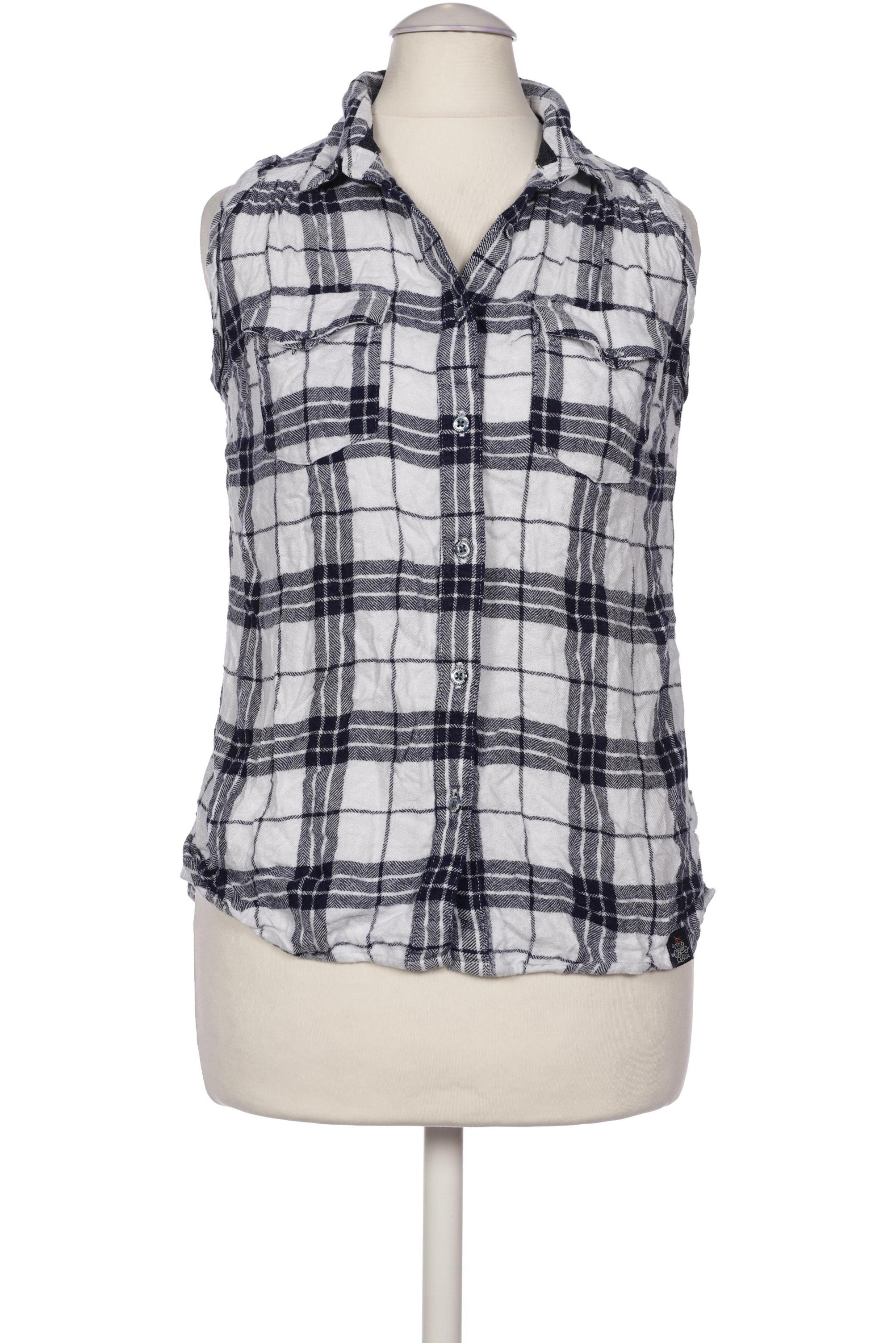 

Superdry Damen Bluse, marineblau, Gr. 36