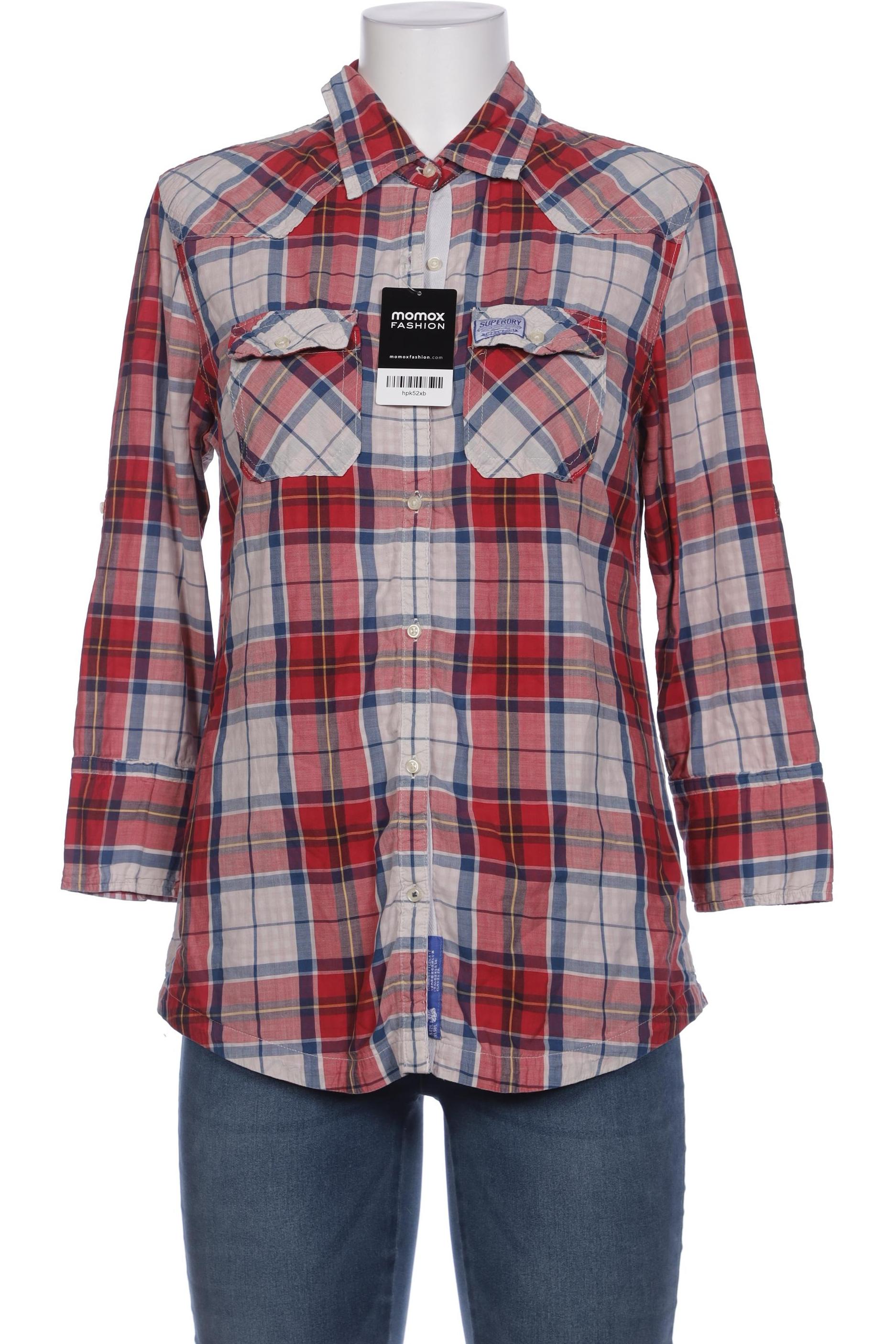 

Superdry Damen Bluse, rot, Gr. 42
