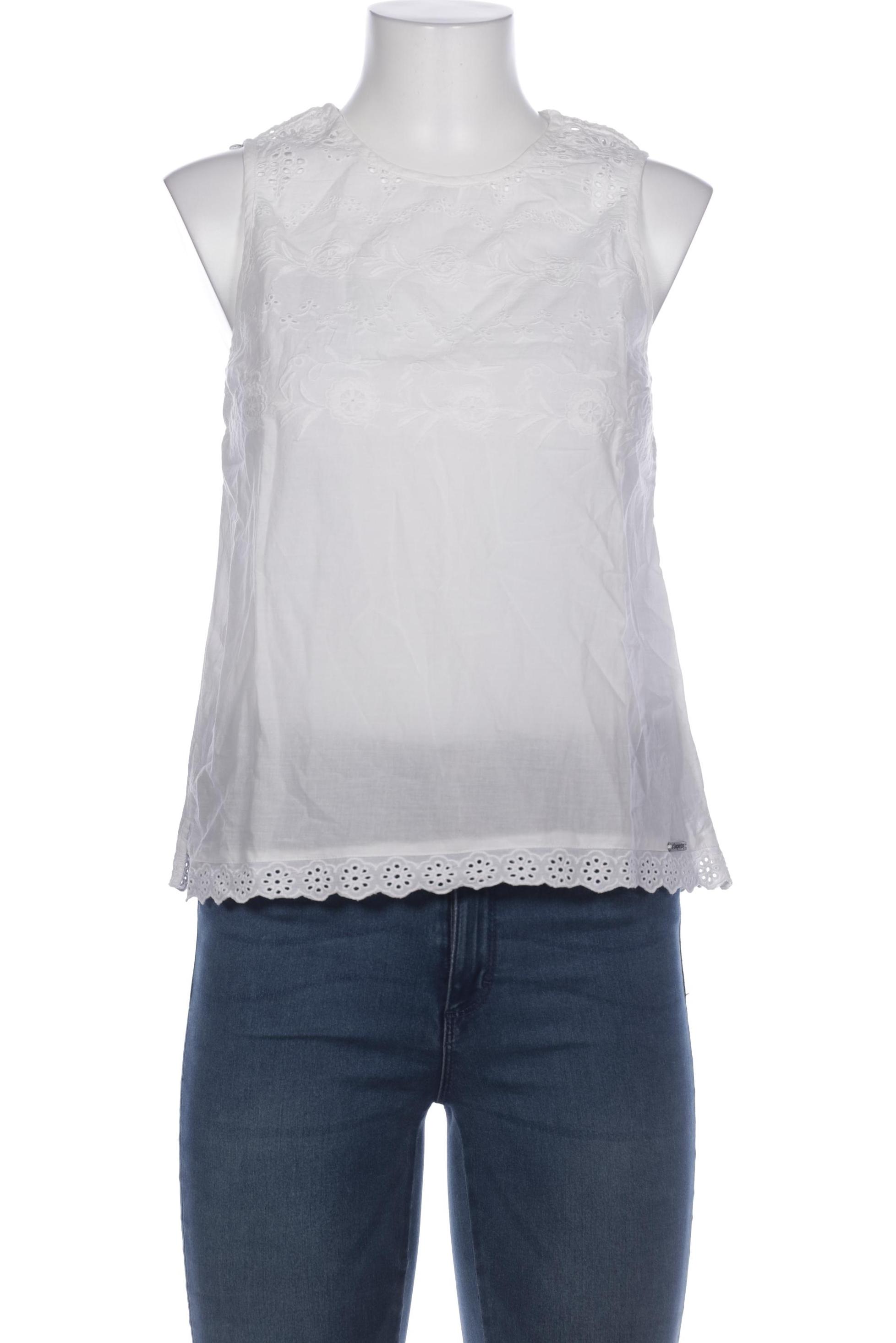 

Superdry Damen Bluse, weiß, Gr. 38
