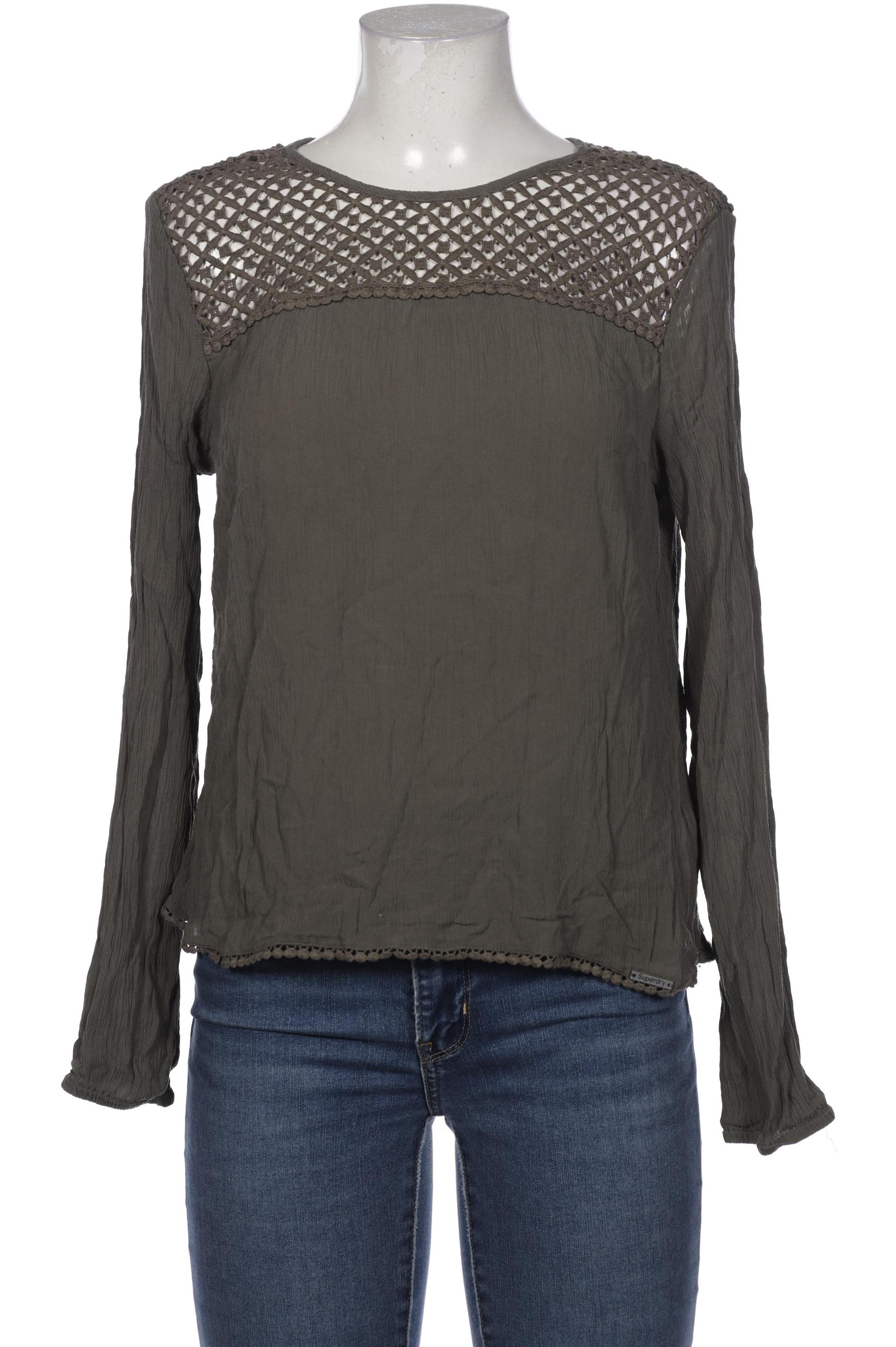 

Superdry Damen Bluse, grün, Gr. 42