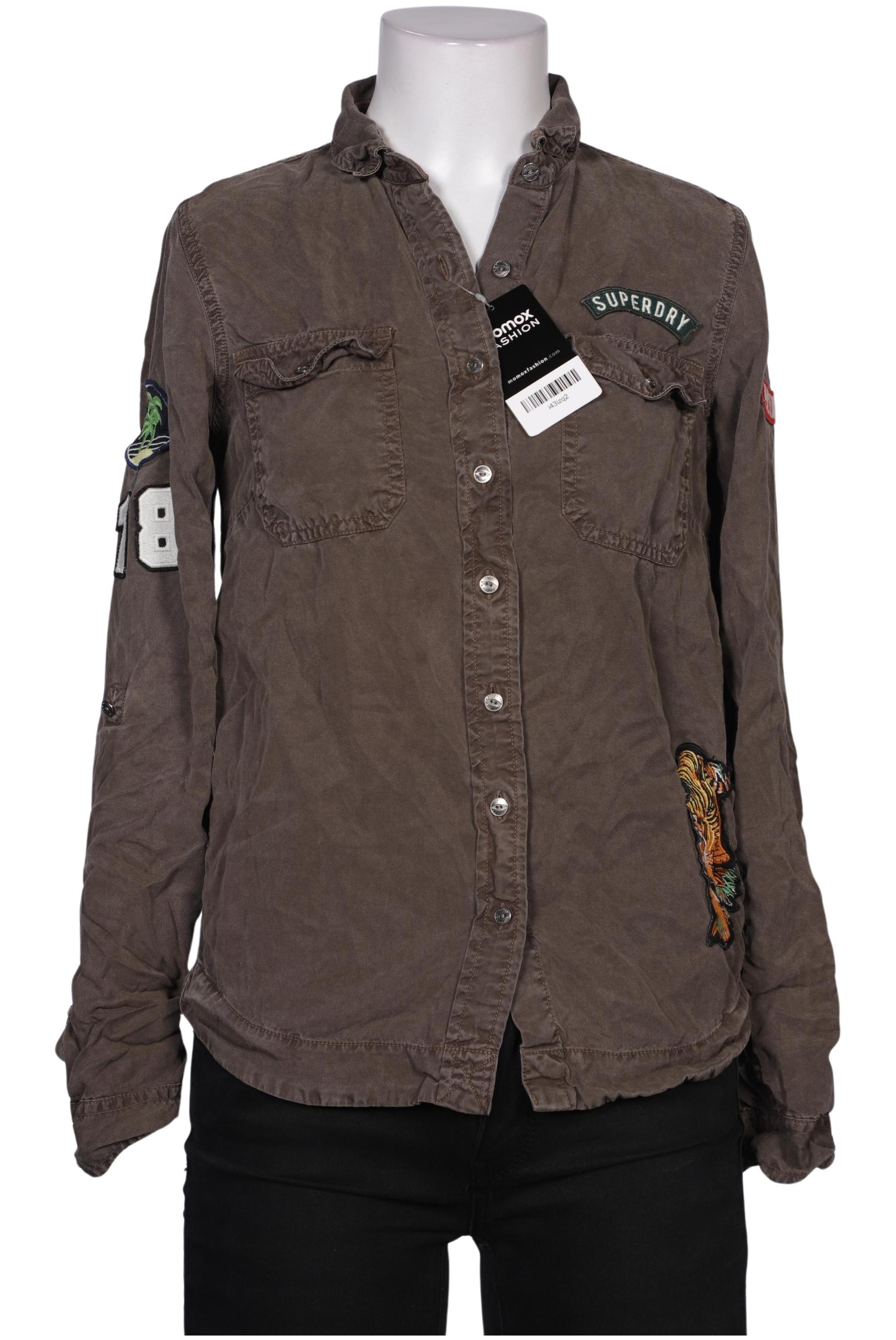 

Superdry Damen Bluse, braun, Gr. 32