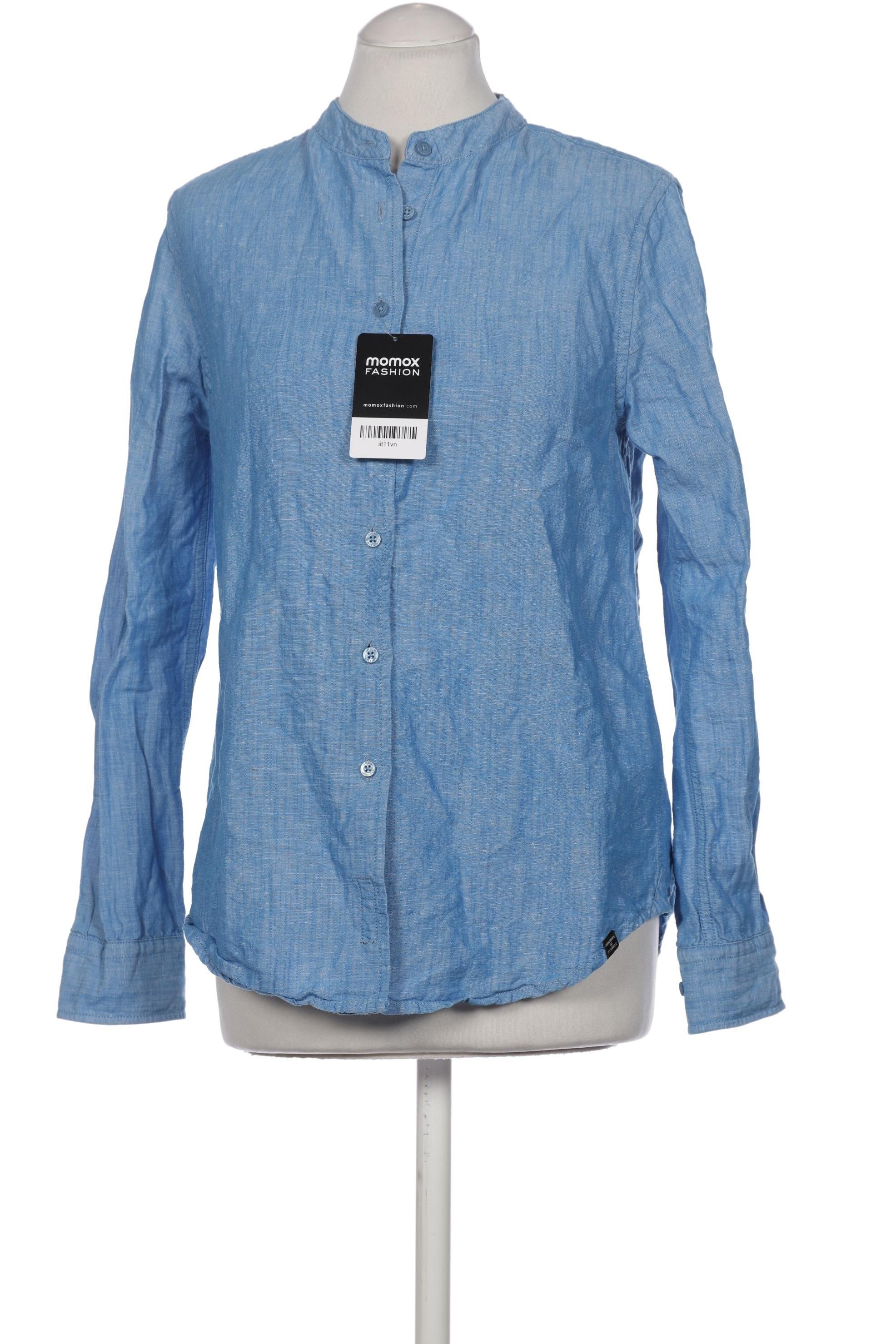 

Superdry Damen Bluse, blau, Gr. 38