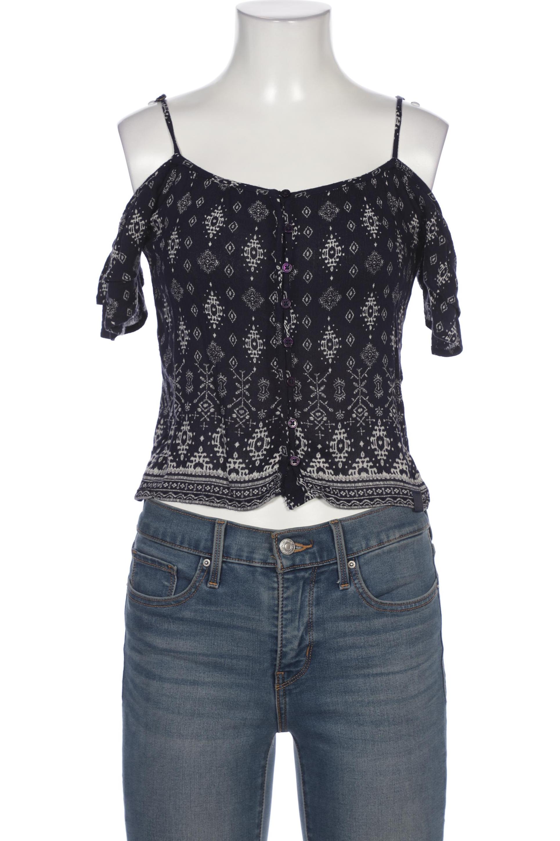

Superdry Damen Bluse, marineblau, Gr. 34