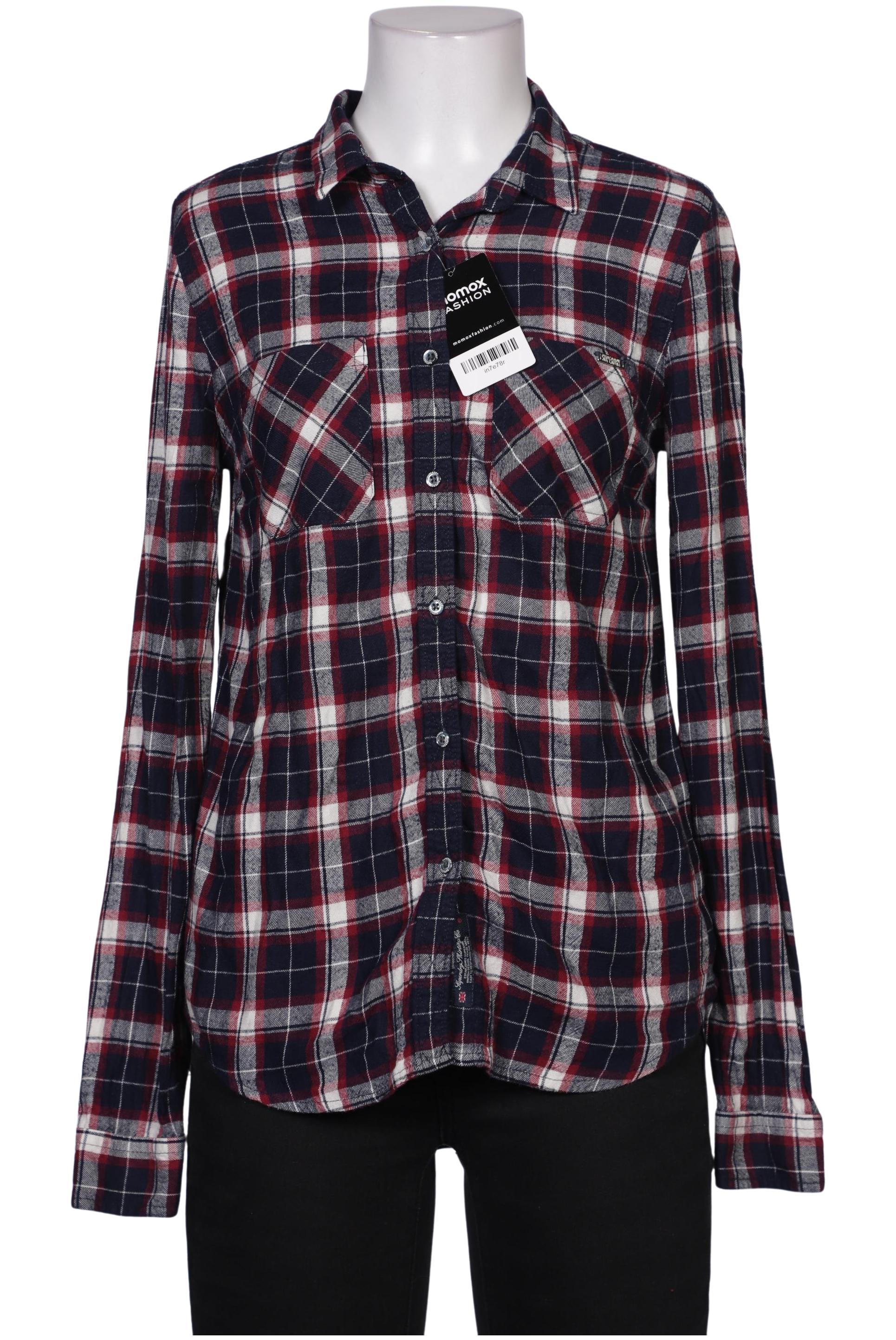 

Superdry Damen Bluse, marineblau, Gr. 36
