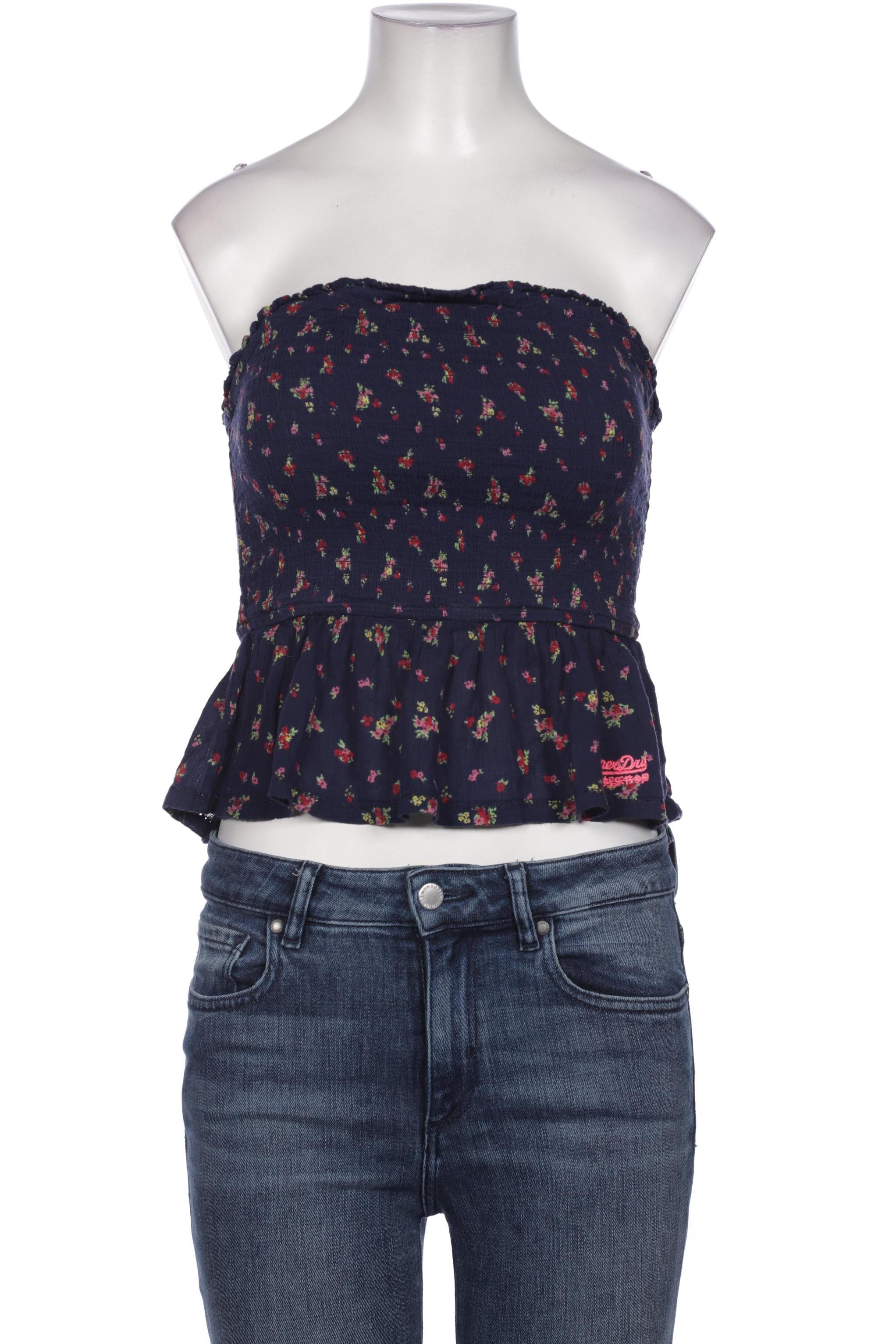 

Superdry Damen Bluse, marineblau, Gr. 38