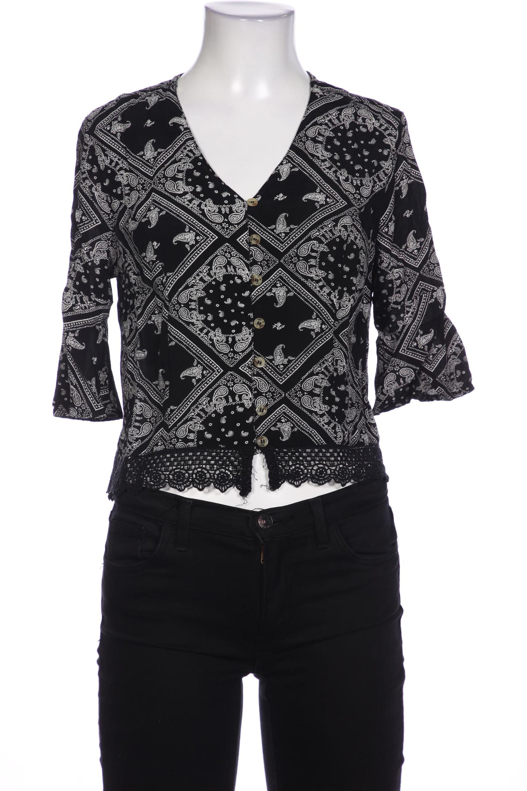 

Superdry Damen Bluse, schwarz, Gr. 36