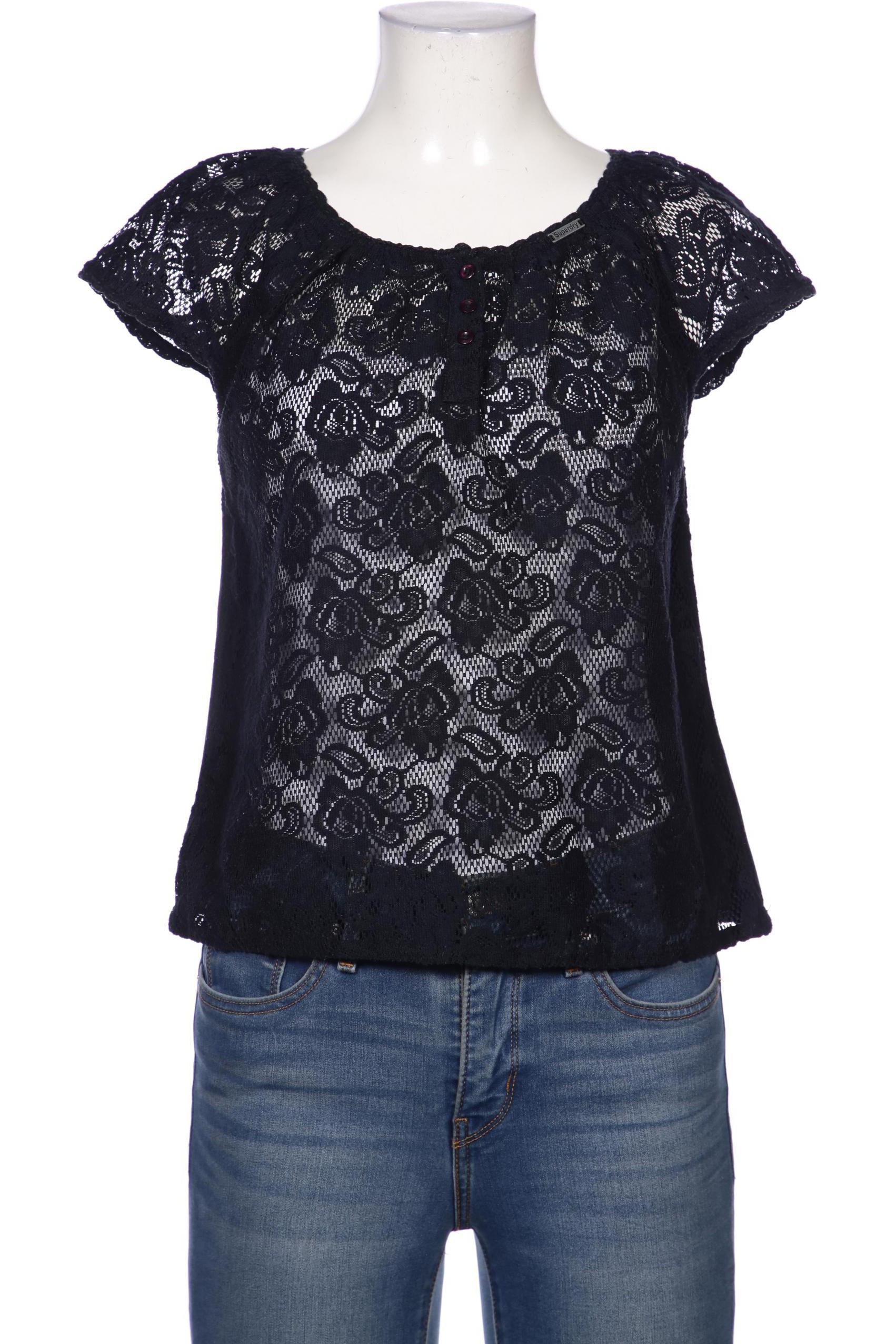 

Superdry Damen Bluse, marineblau, Gr. 36