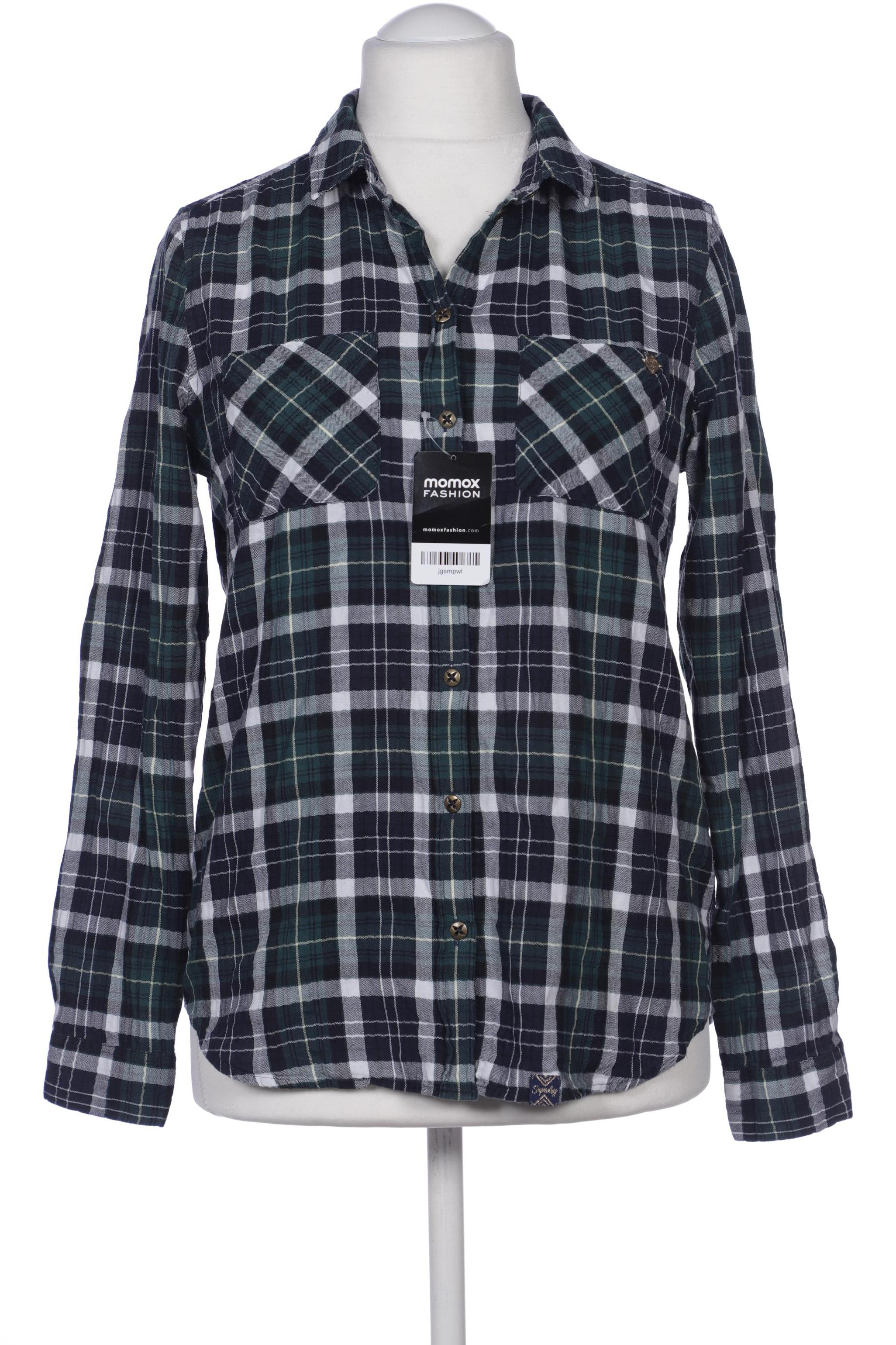 

Superdry Damen Bluse, grün, Gr. 40