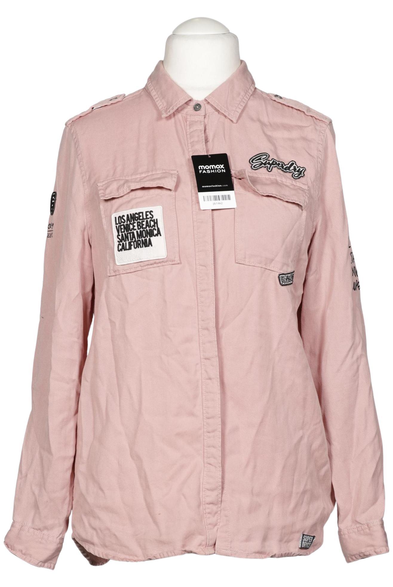 

Superdry Damen Bluse, pink, Gr. 42