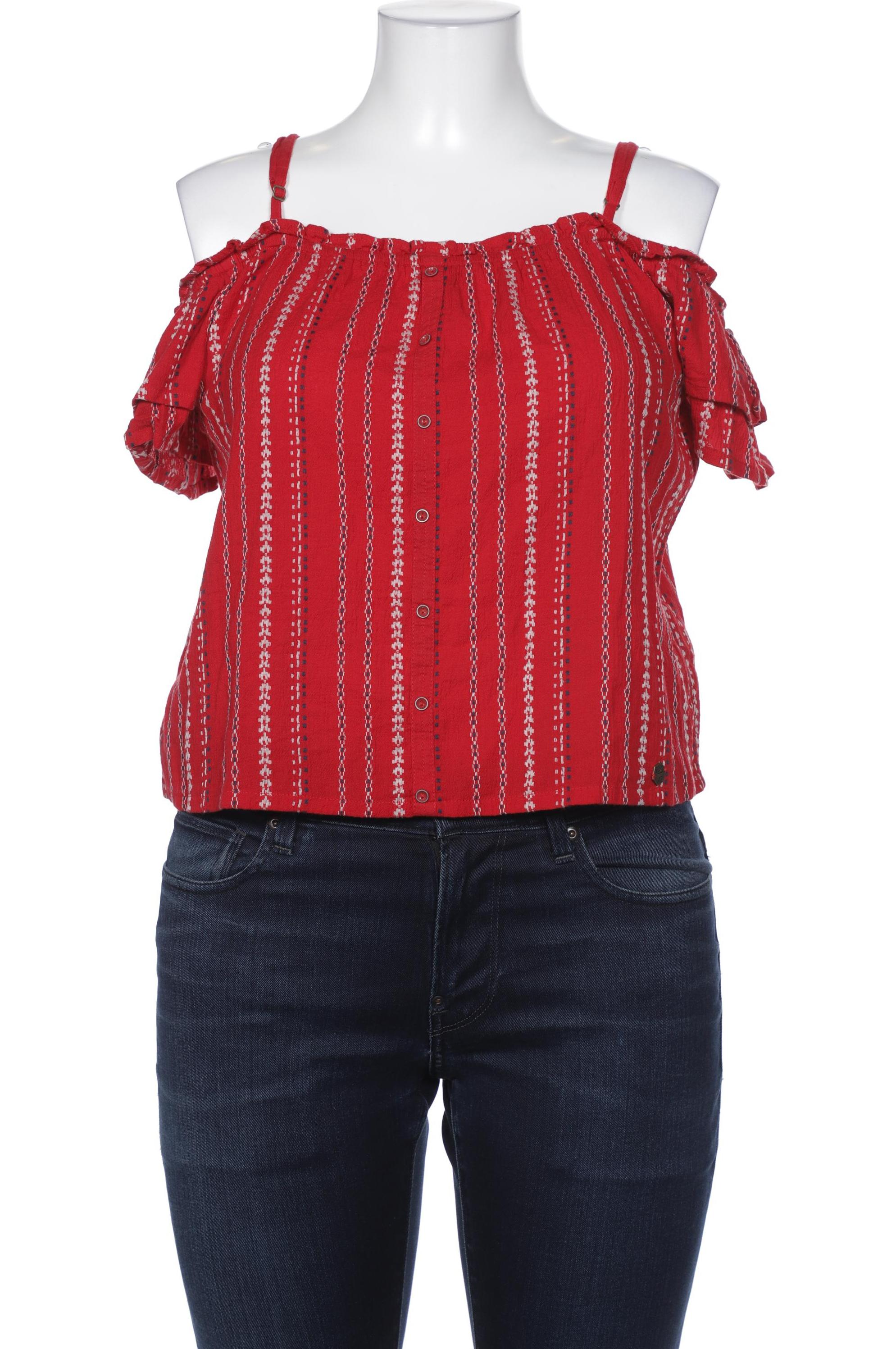 

Superdry Damen Bluse, rot, Gr. 42