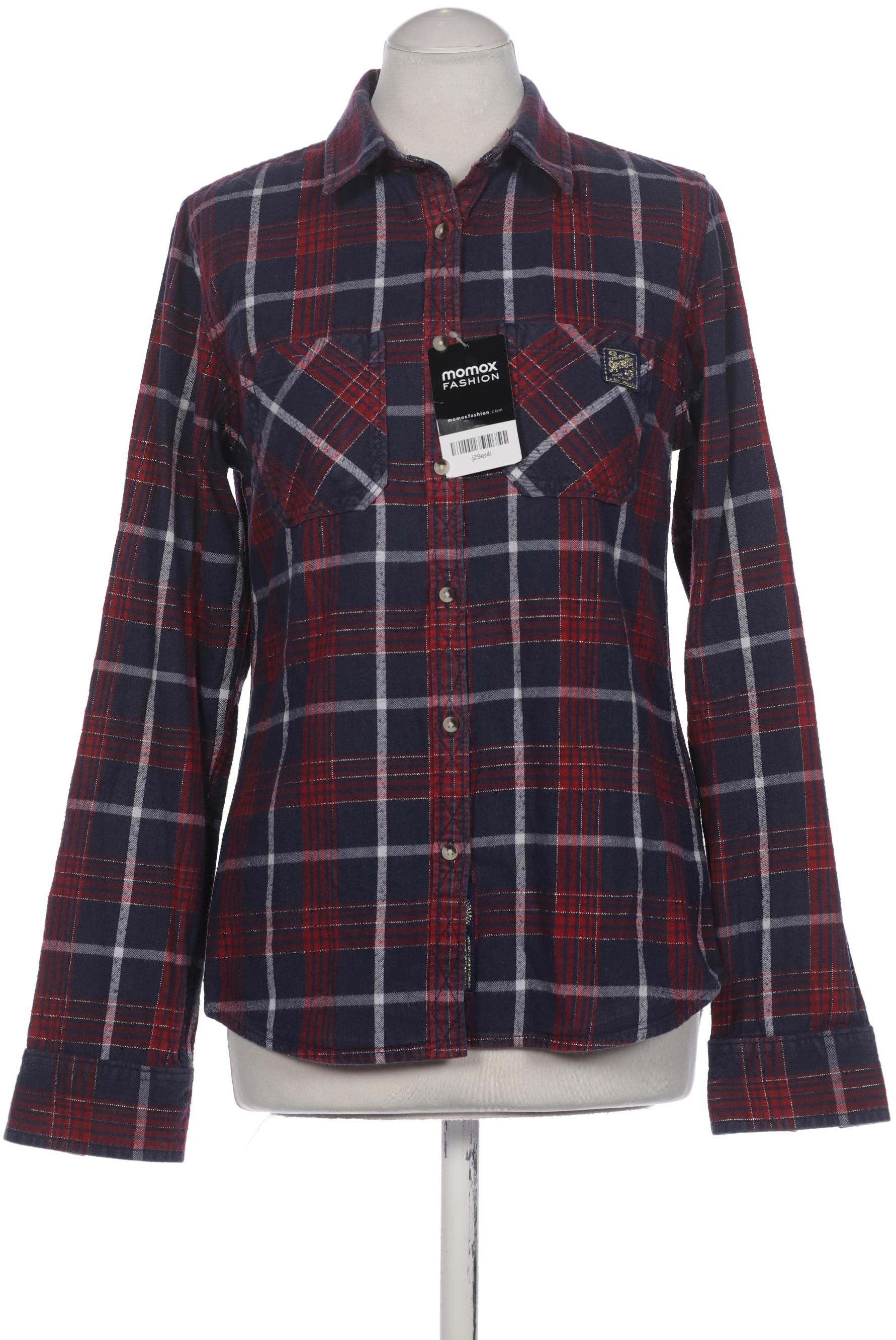 

Superdry Damen Bluse, marineblau, Gr. 38