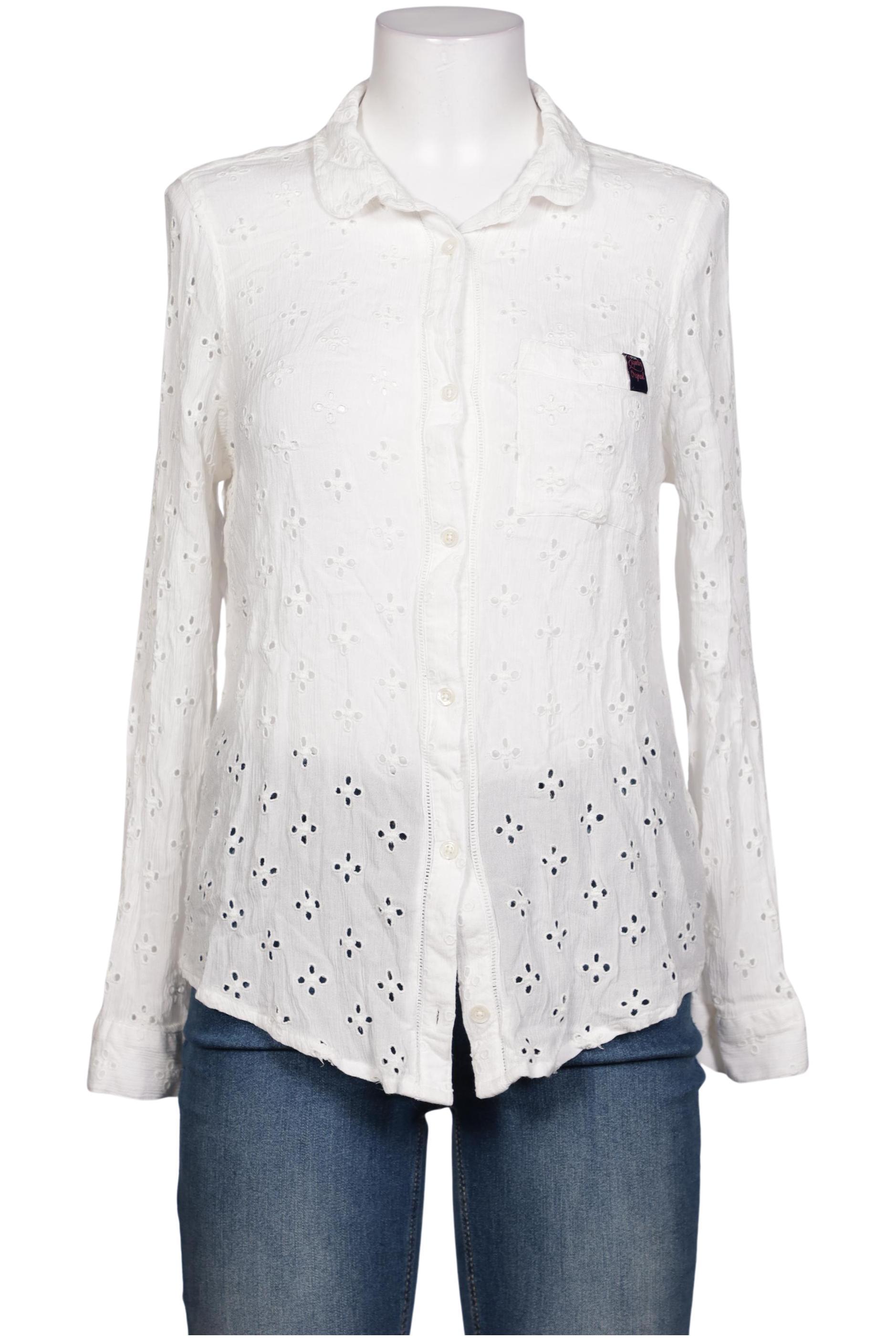 

Superdry Damen Bluse, weiß, Gr. 38