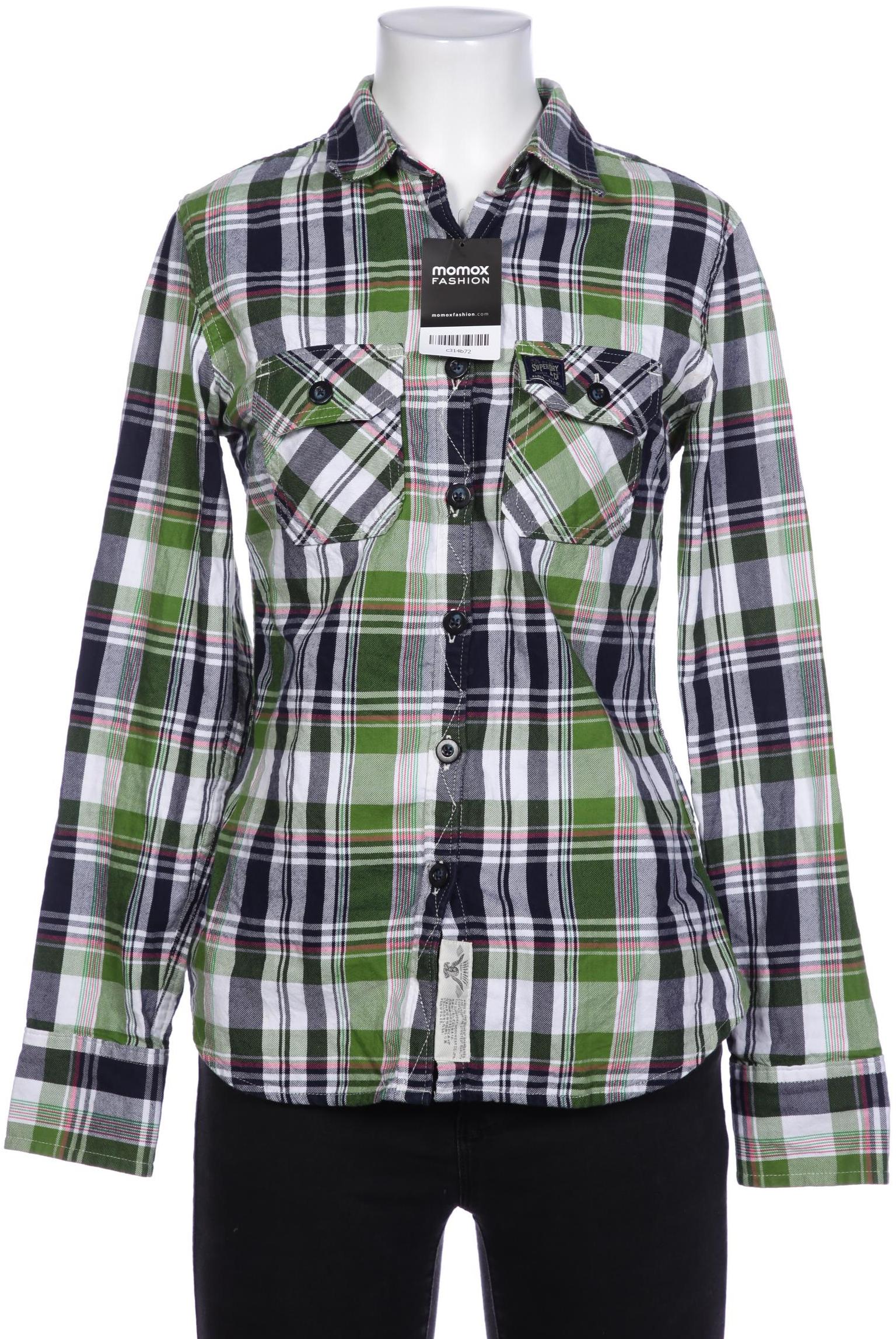 

Superdry Damen Bluse, grün