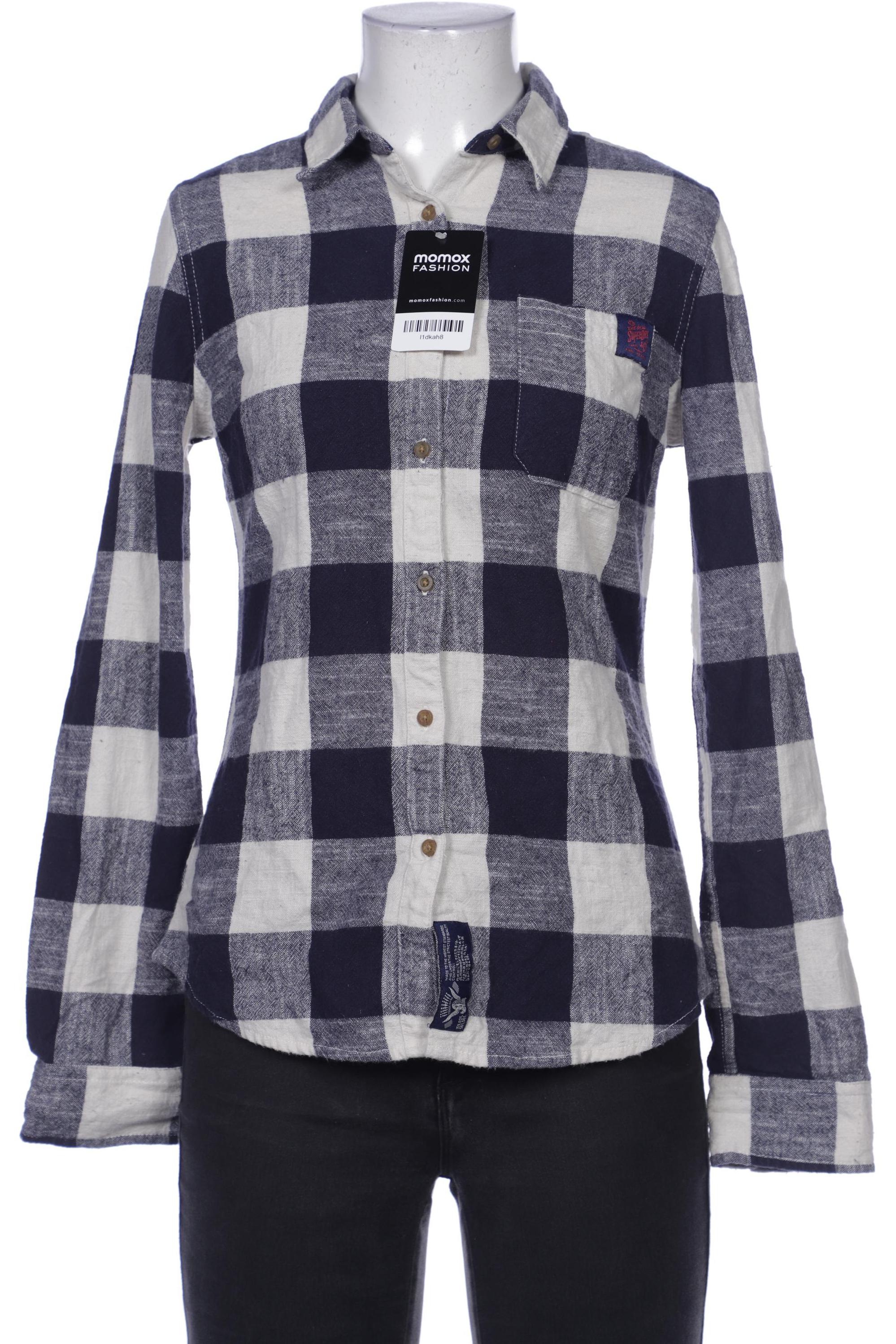 

Superdry Damen Bluse, marineblau, Gr. 34