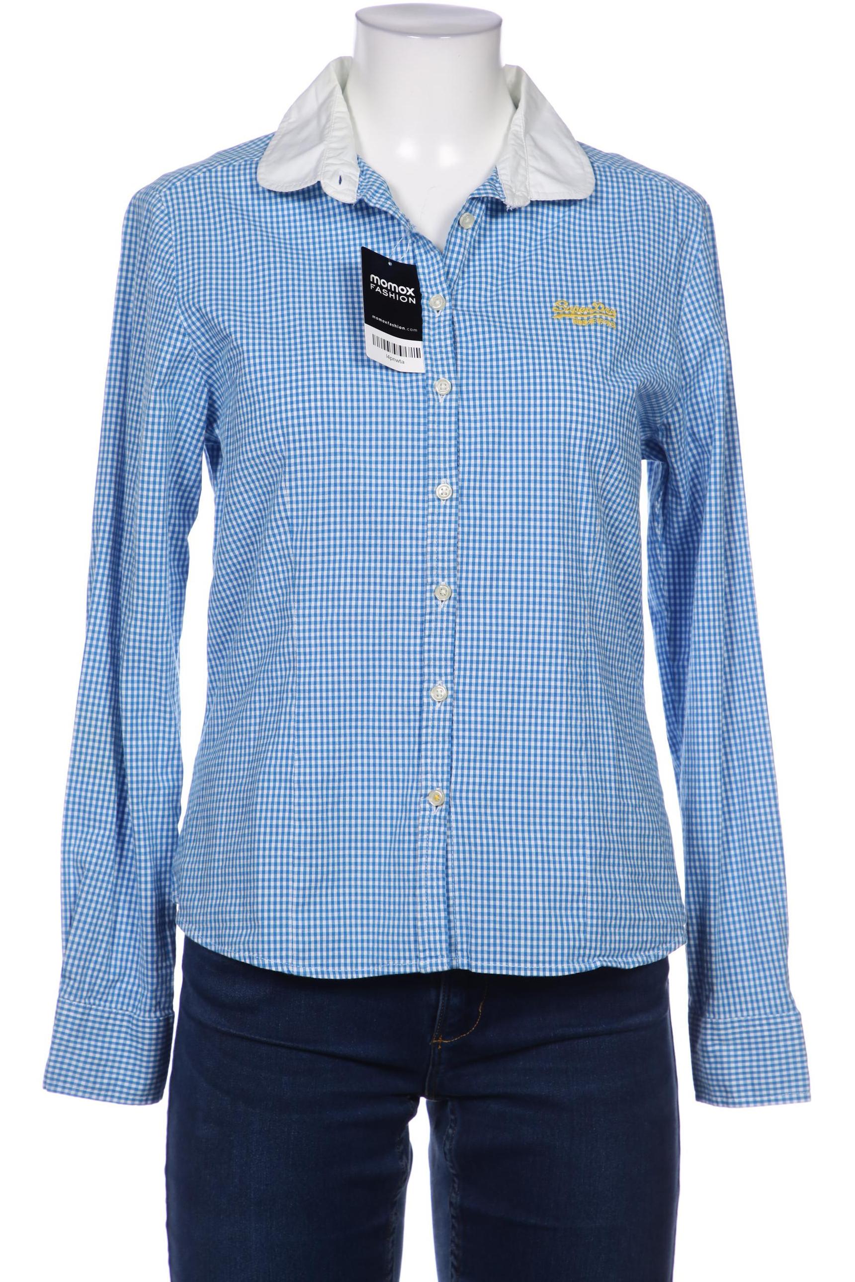 

Superdry Damen Bluse, blau