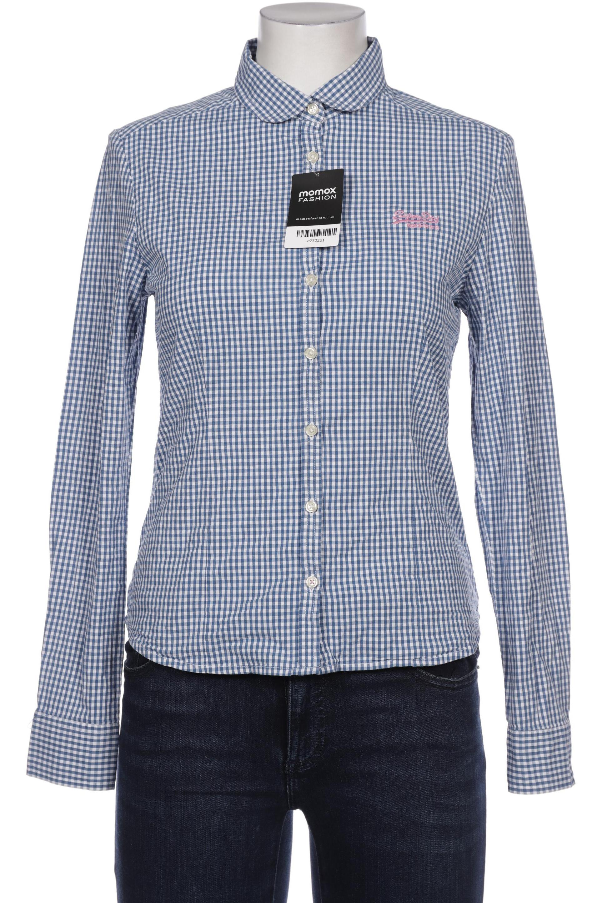 

Superdry Damen Bluse, blau