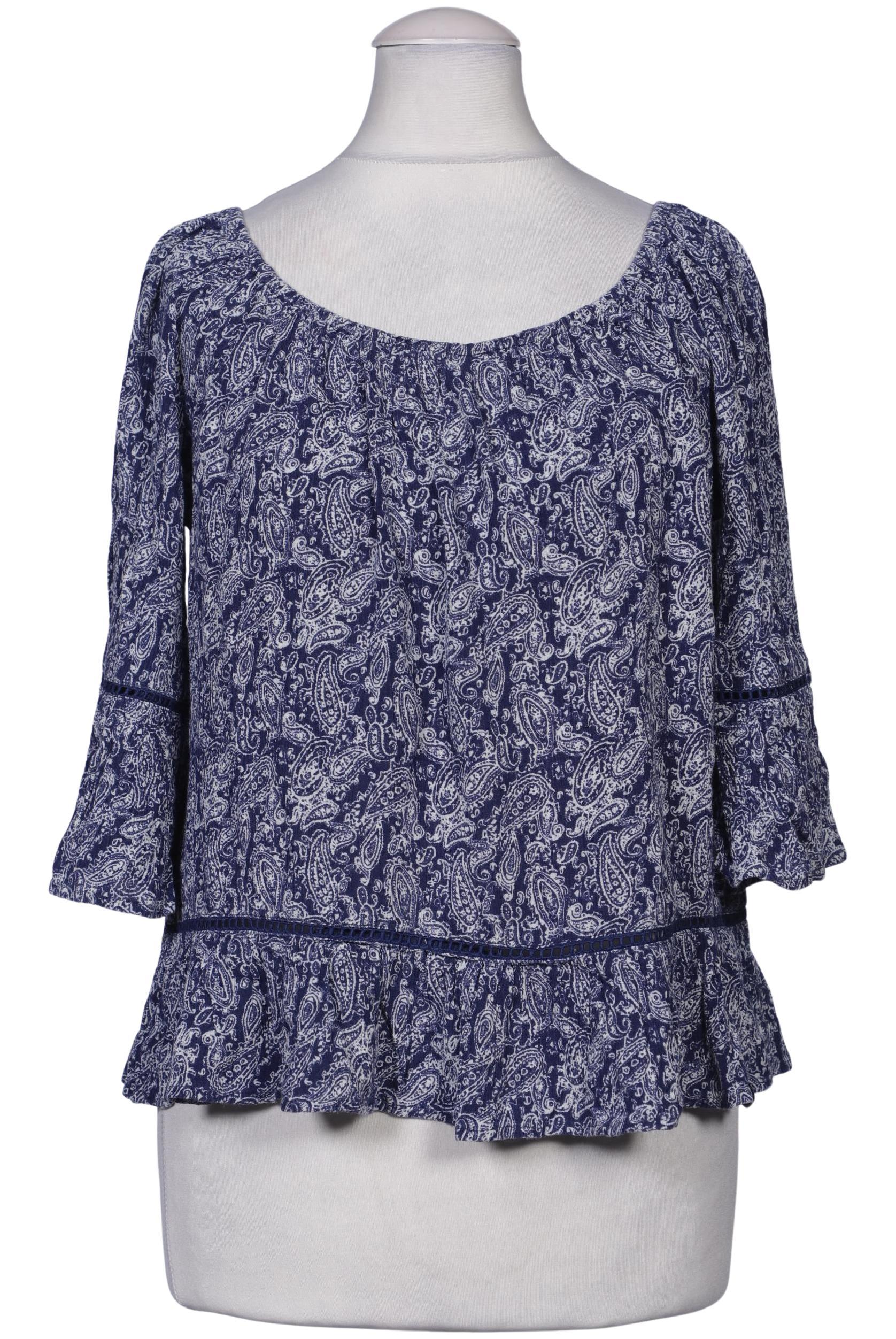 

Superdry Damen Bluse, blau, Gr. 36