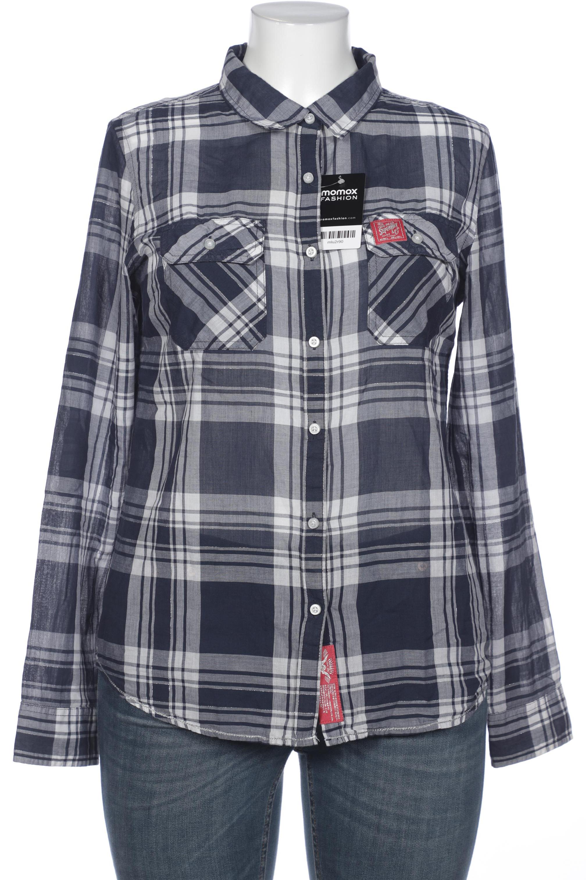 

Superdry Damen Bluse, marineblau