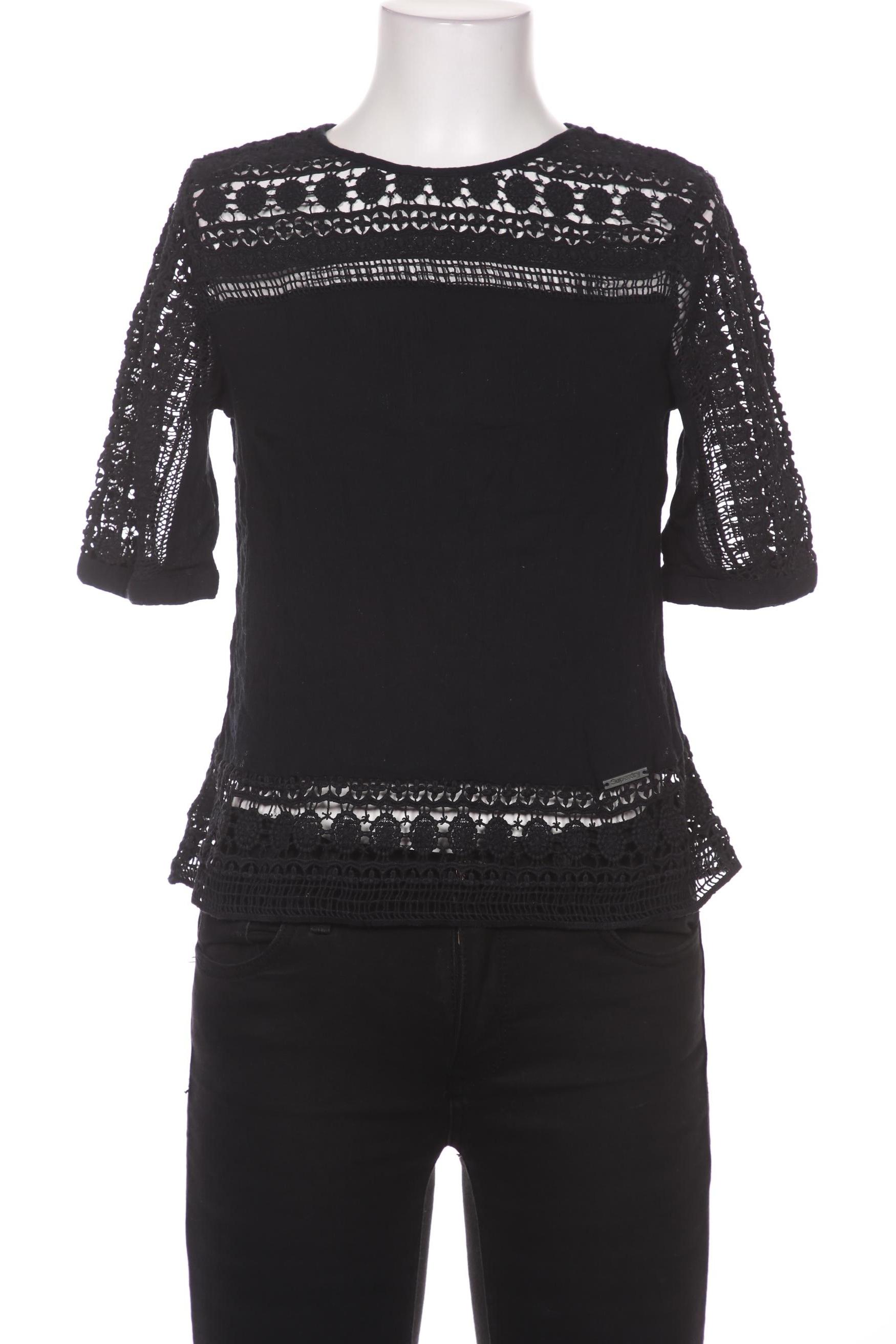 

Superdry Damen Bluse, marineblau, Gr. 36