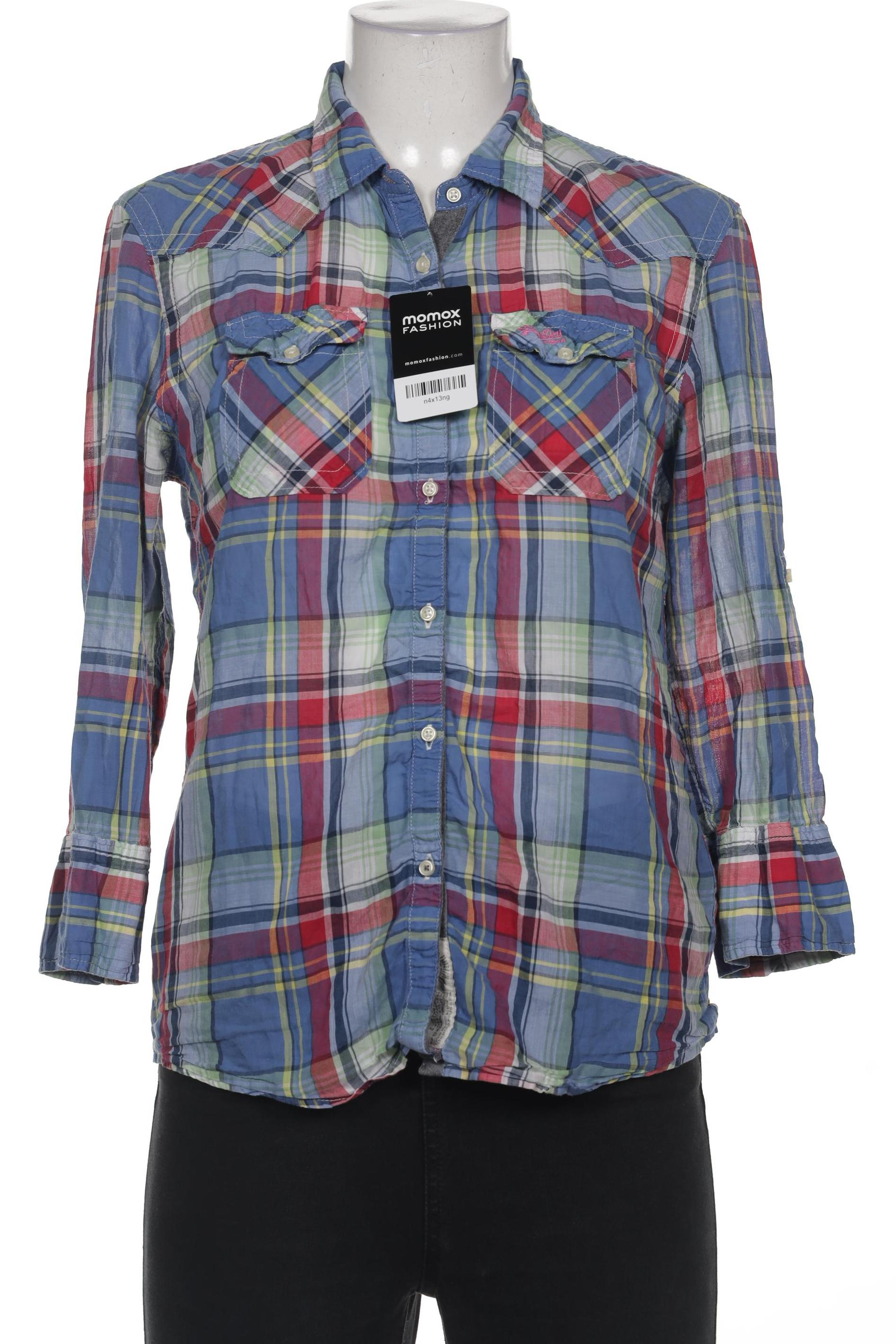 

Superdry Damen Bluse, blau, Gr. 42