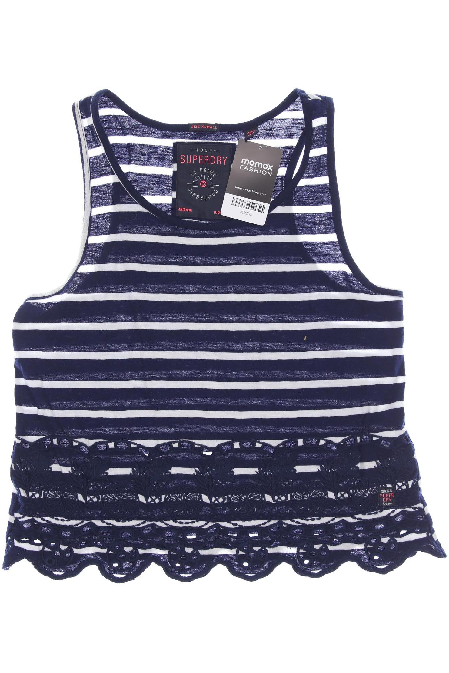 

Superdry Damen Bluse, marineblau