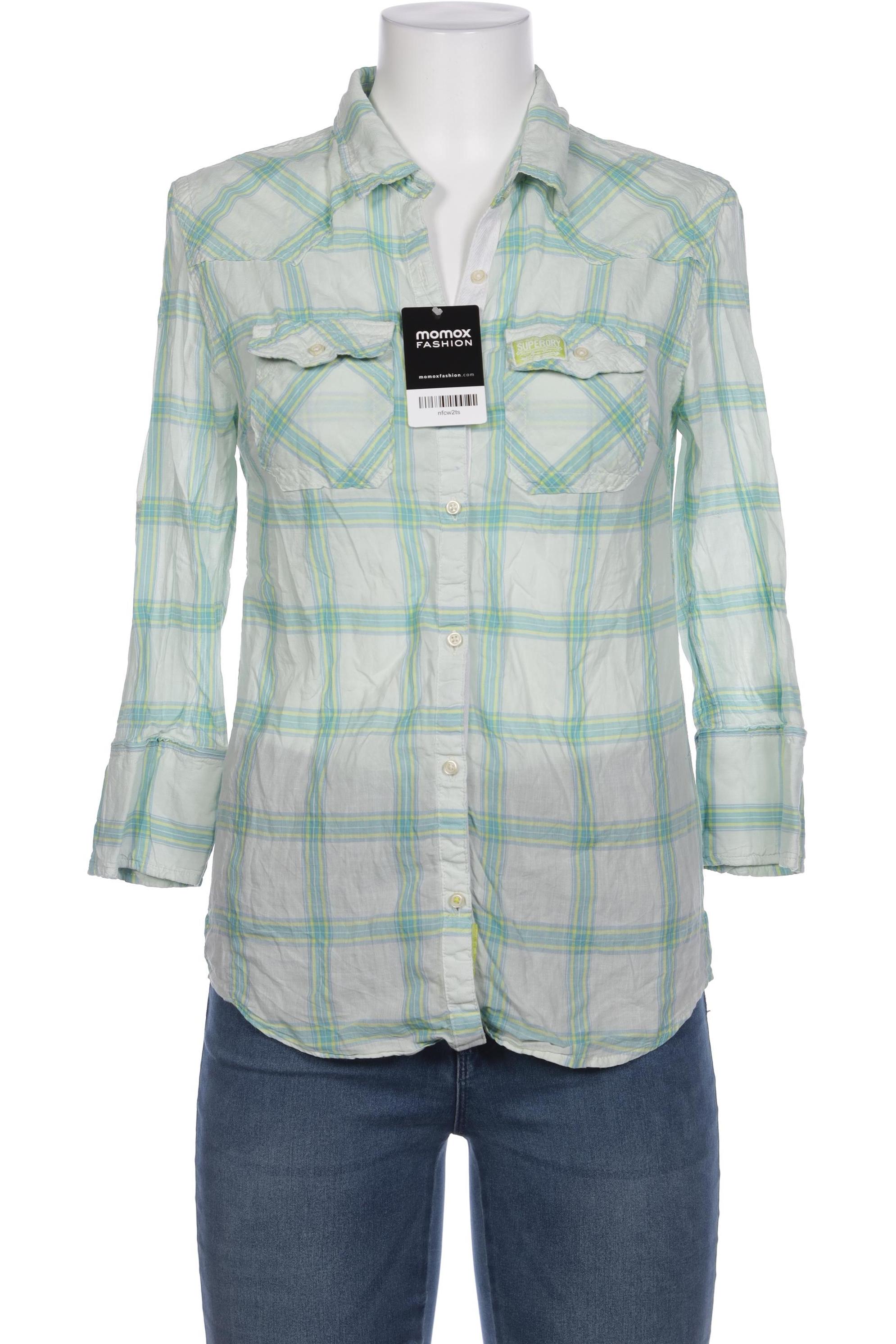 

Superdry Damen Bluse, hellgrün, Gr. 42
