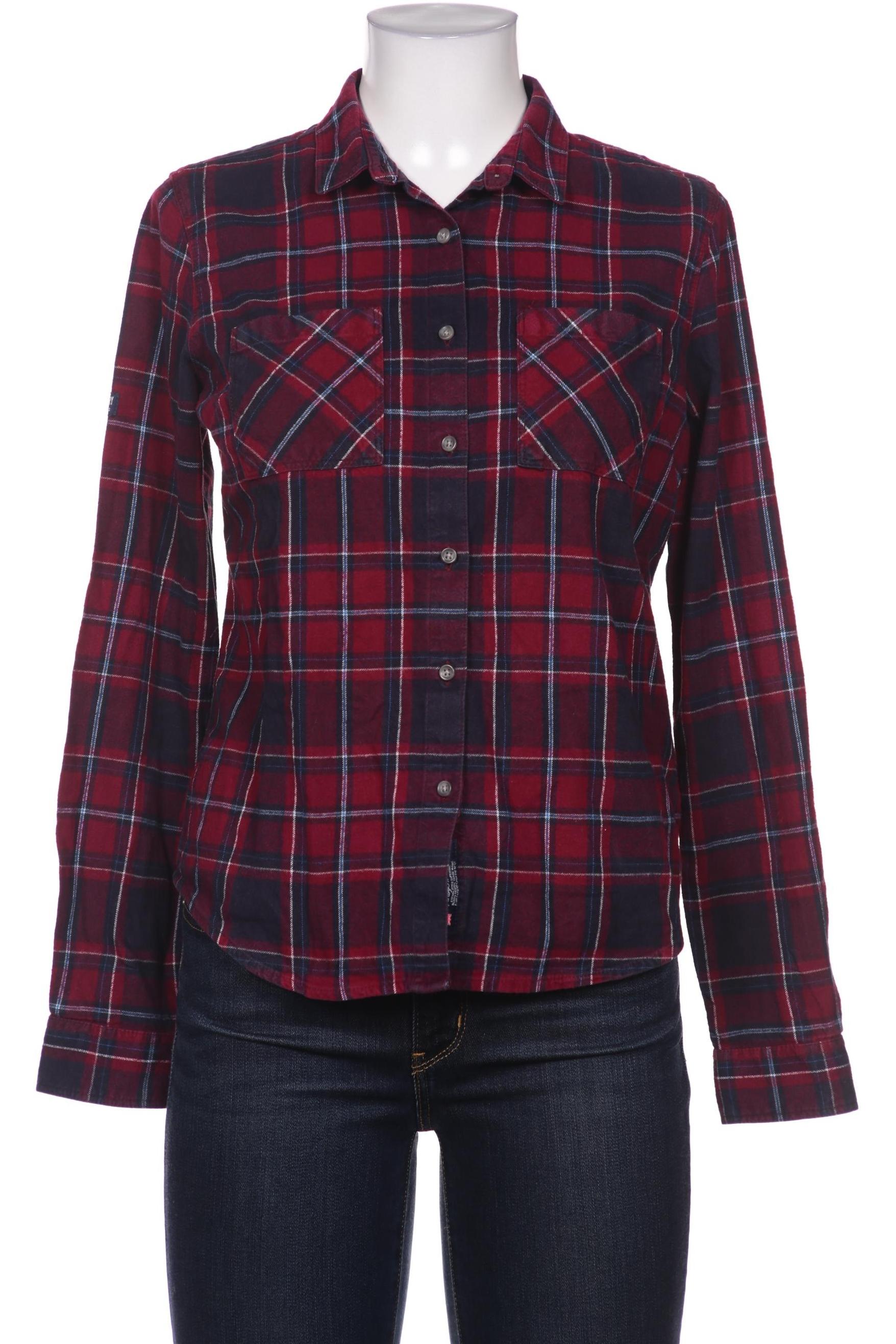 

Superdry Damen Bluse, bordeaux, Gr. 36