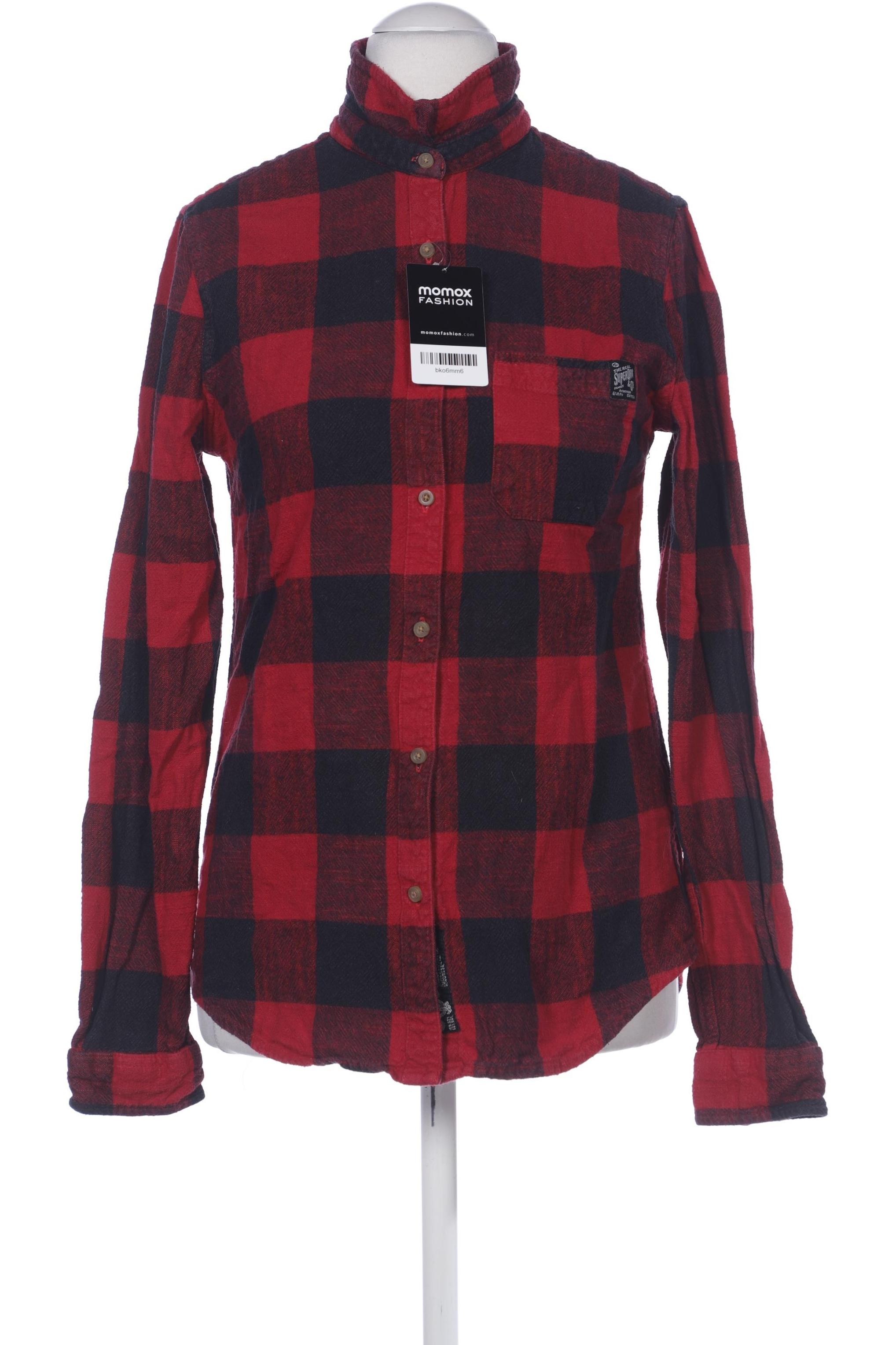 

Superdry Damen Bluse, bordeaux, Gr. 38