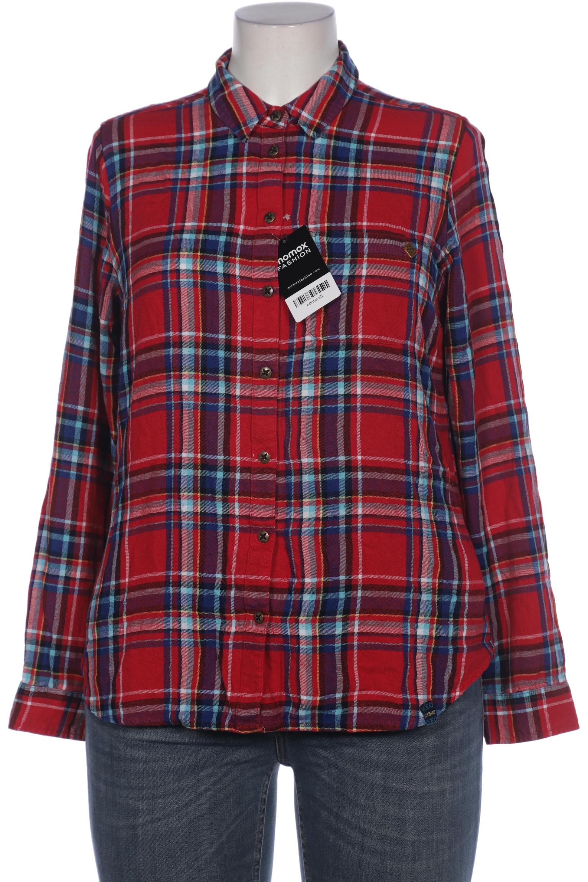 

Superdry Damen Bluse, rot, Gr. 42