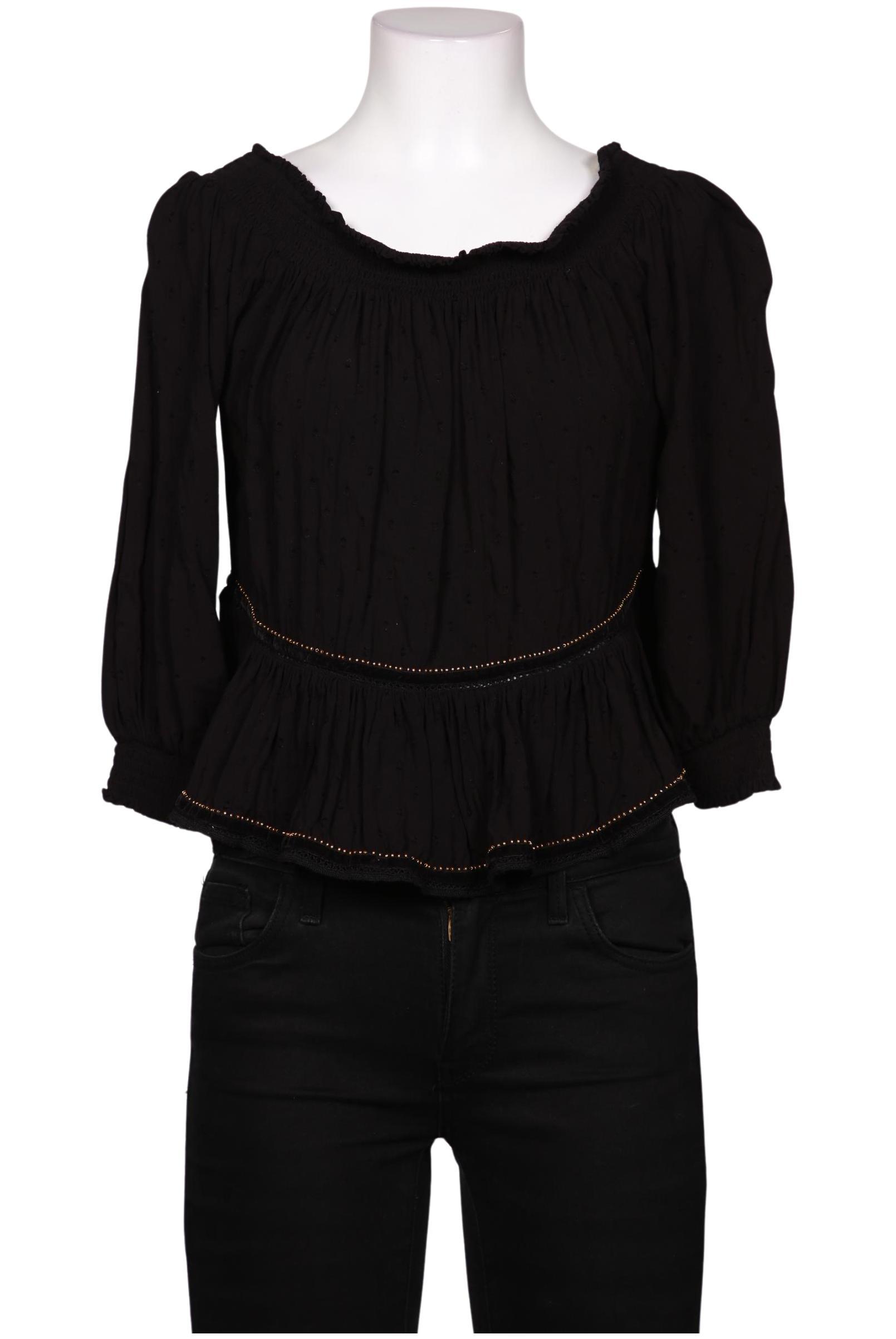 

Superdry Damen Bluse, schwarz, Gr. 36