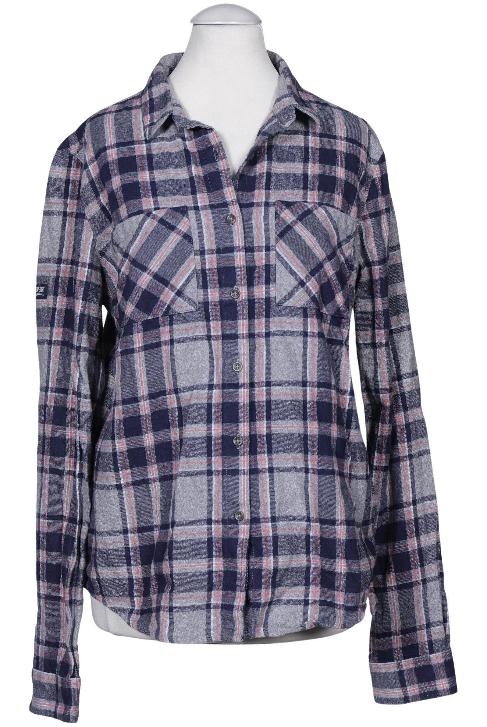 

Superdry Damen Bluse, marineblau, Gr. 36