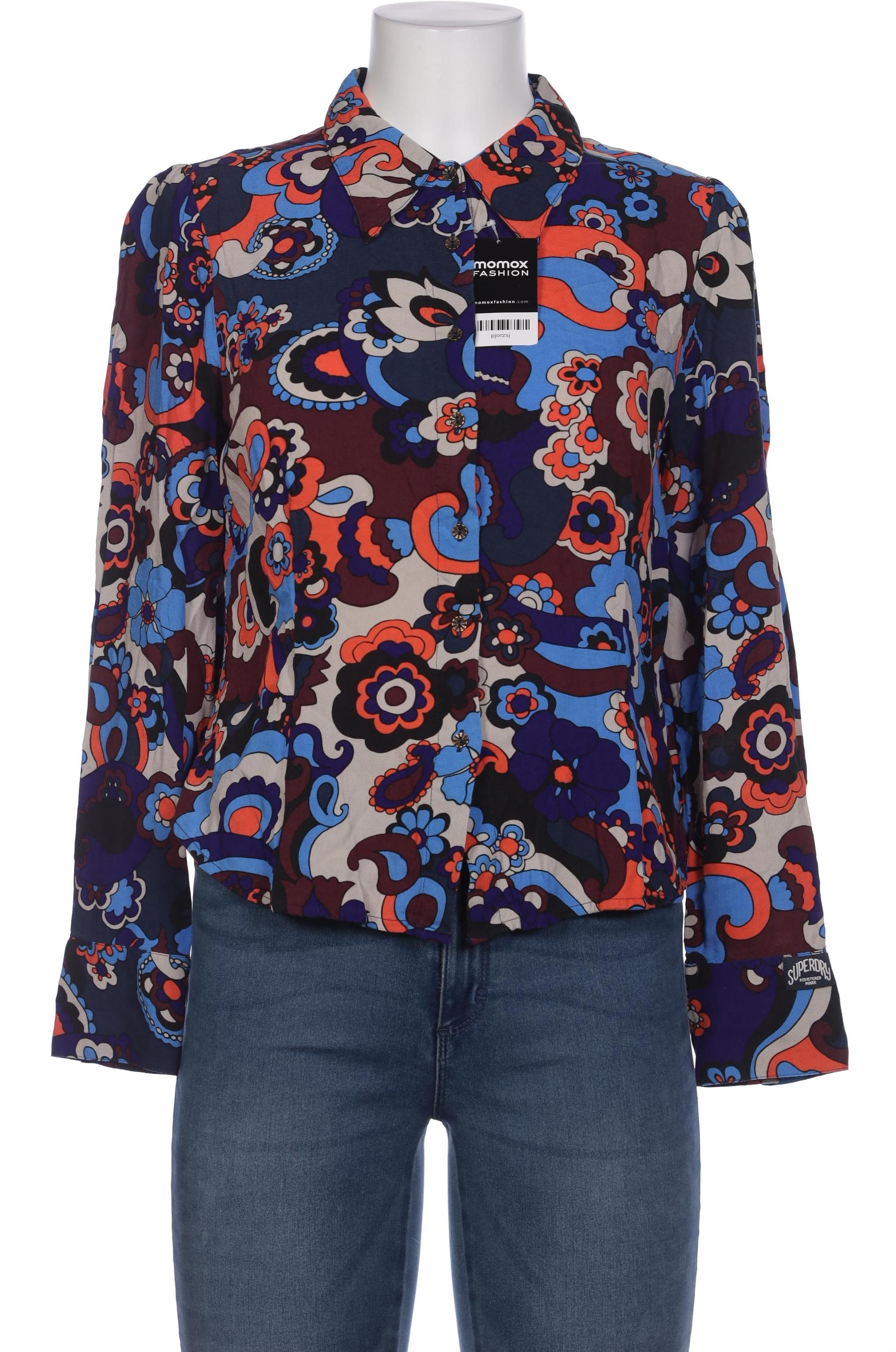 

Superdry Damen Bluse, mehrfarbig, Gr. 40