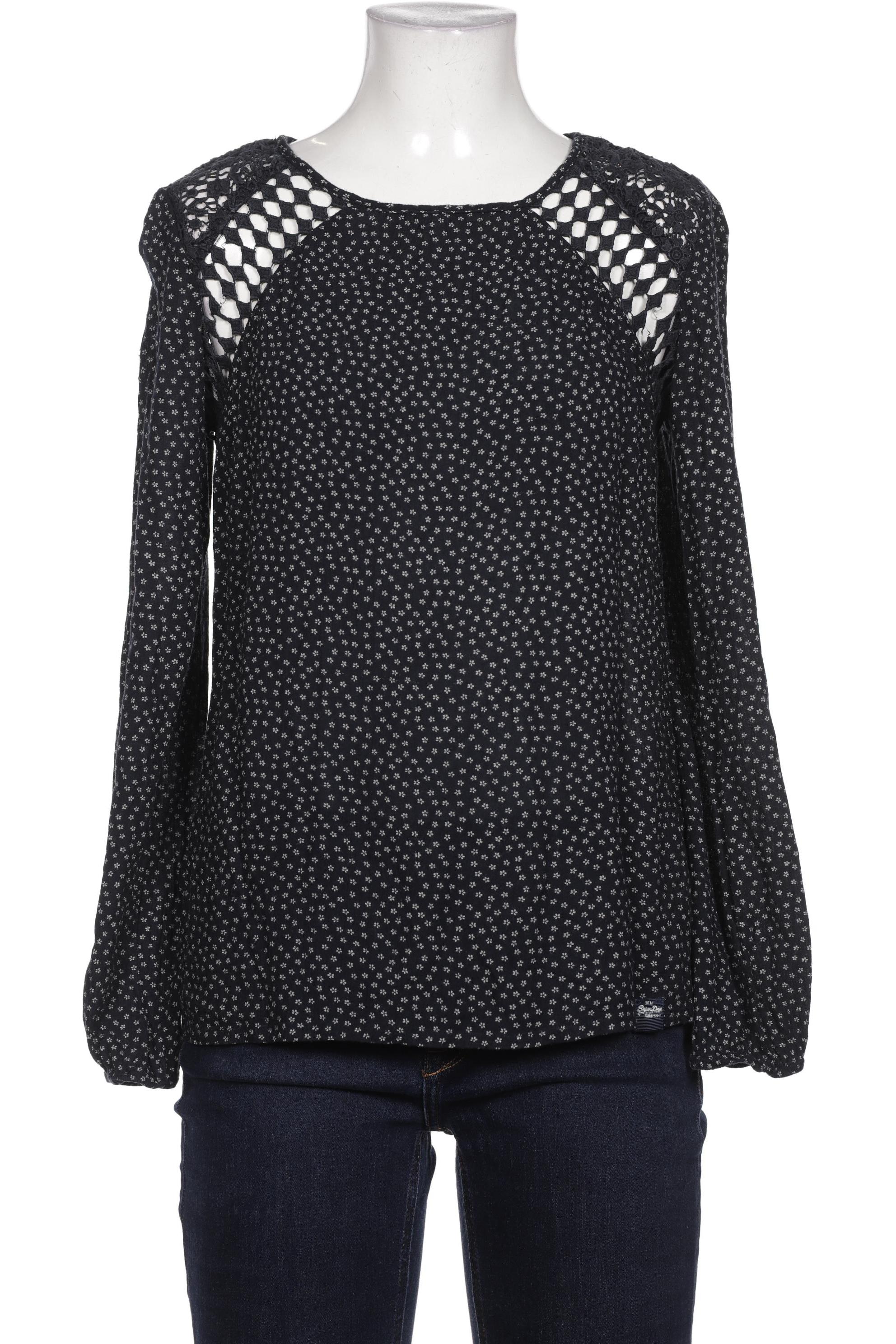 

Superdry Damen Bluse, marineblau