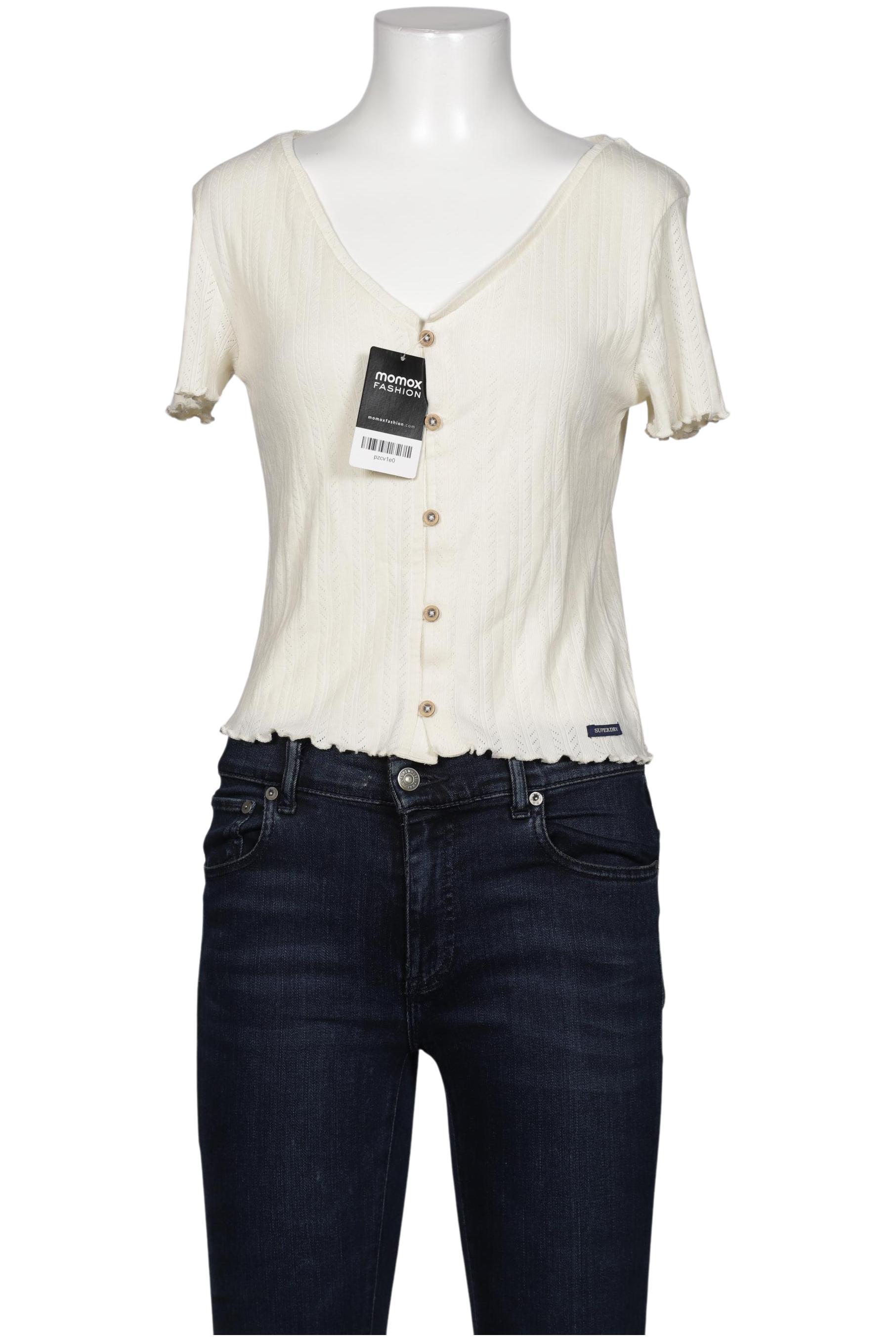 

Superdry Damen Bluse, cremeweiß, Gr. 40