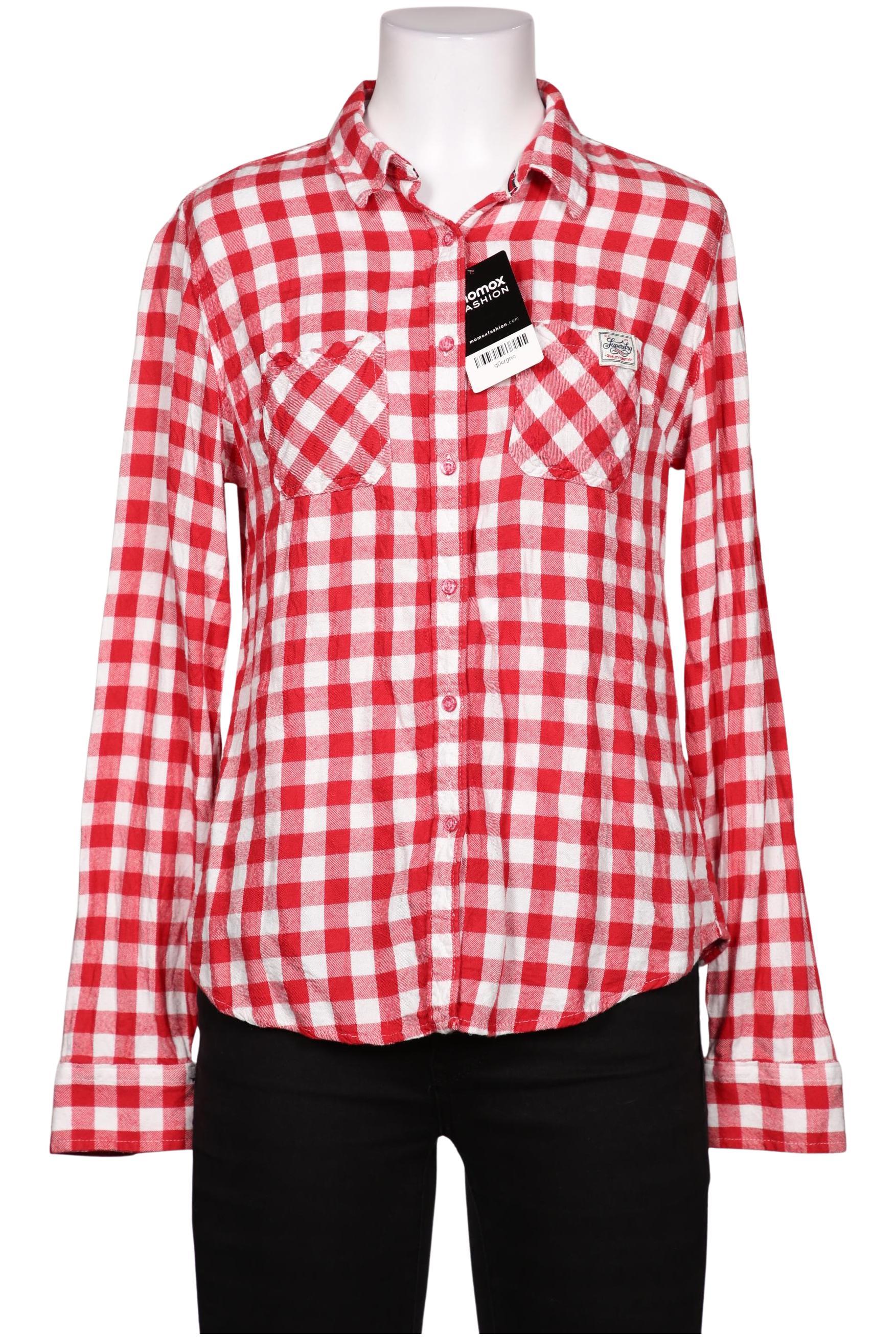 

Superdry Damen Bluse, bordeaux, Gr. 36