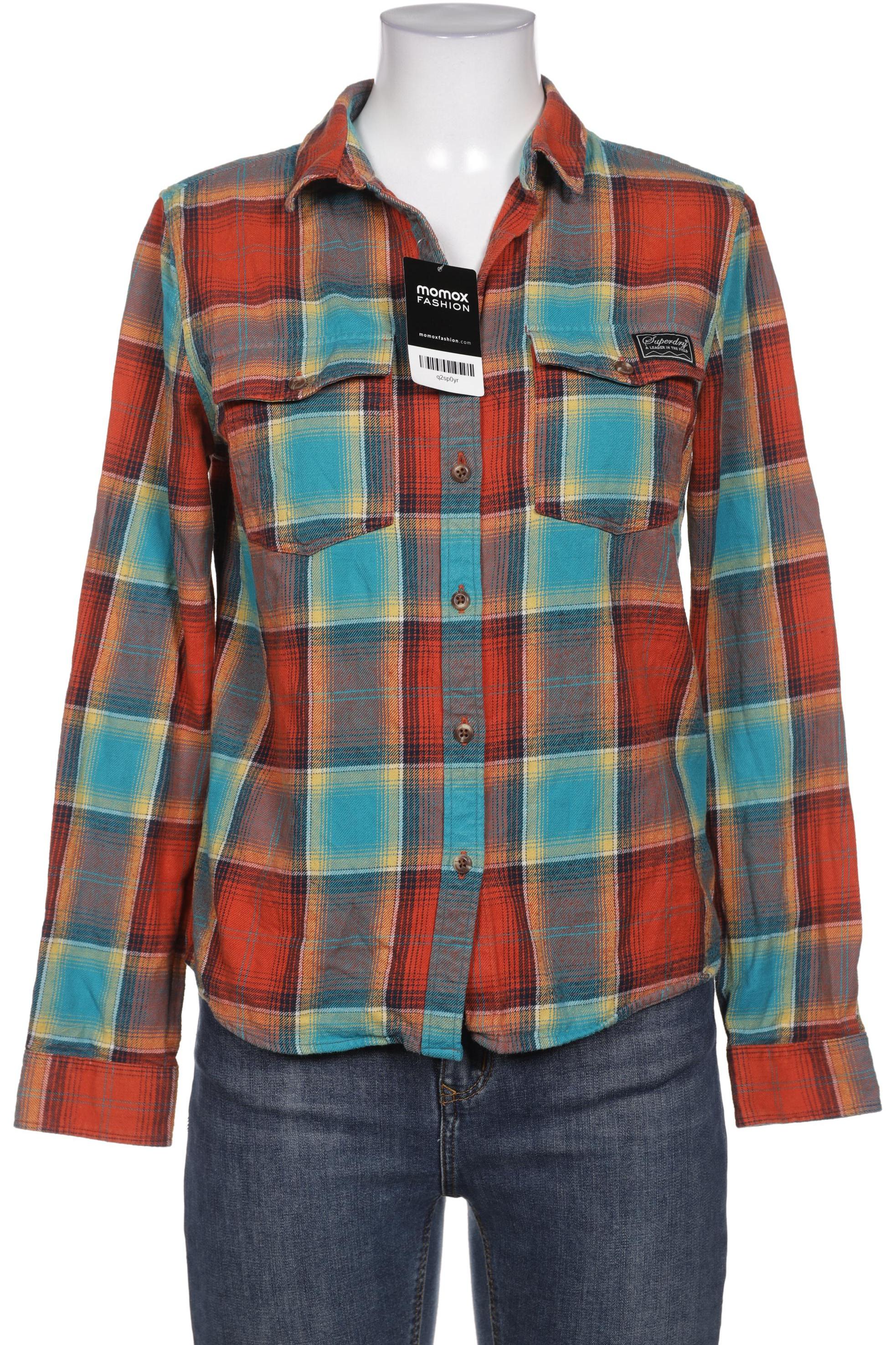 

Superdry Damen Bluse, blau