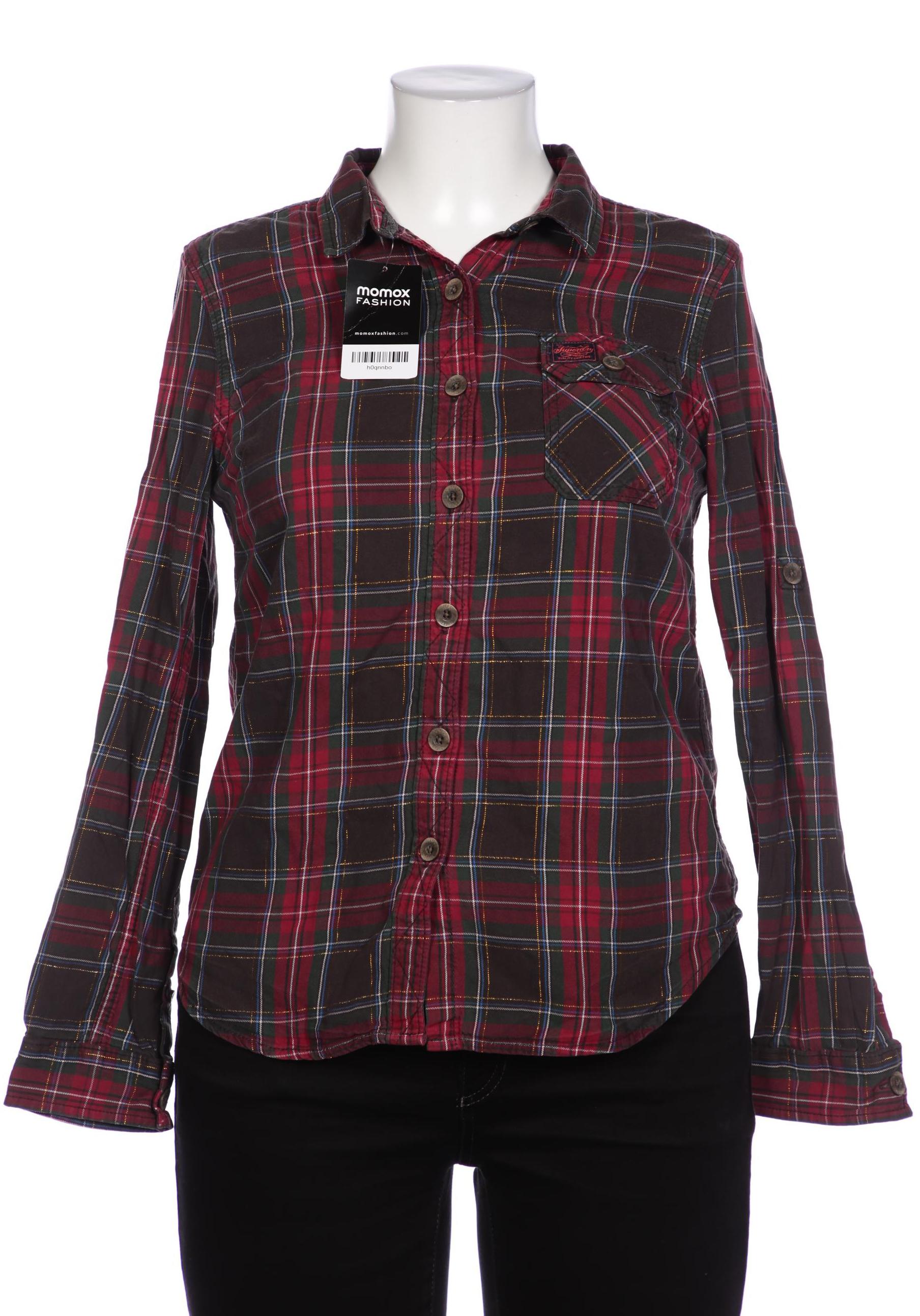 

Superdry Damen Bluse, bordeaux, Gr. 42